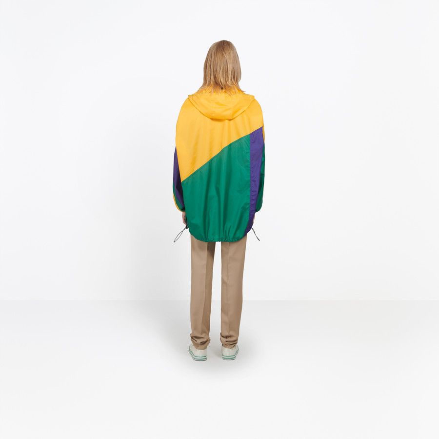 Balenciaga 80s Multimaterial Technical Windbreaker in Multicolor Size US M / EU 48-50 / 2 - 2 Thumbnail
