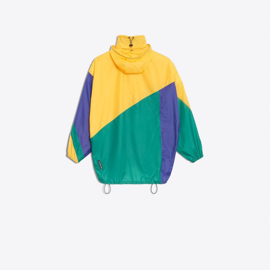 Balenciaga 80s Multimaterial Technical Windbreaker in Multicolor Size US M / EU 48-50 / 2 - 5 Thumbnail