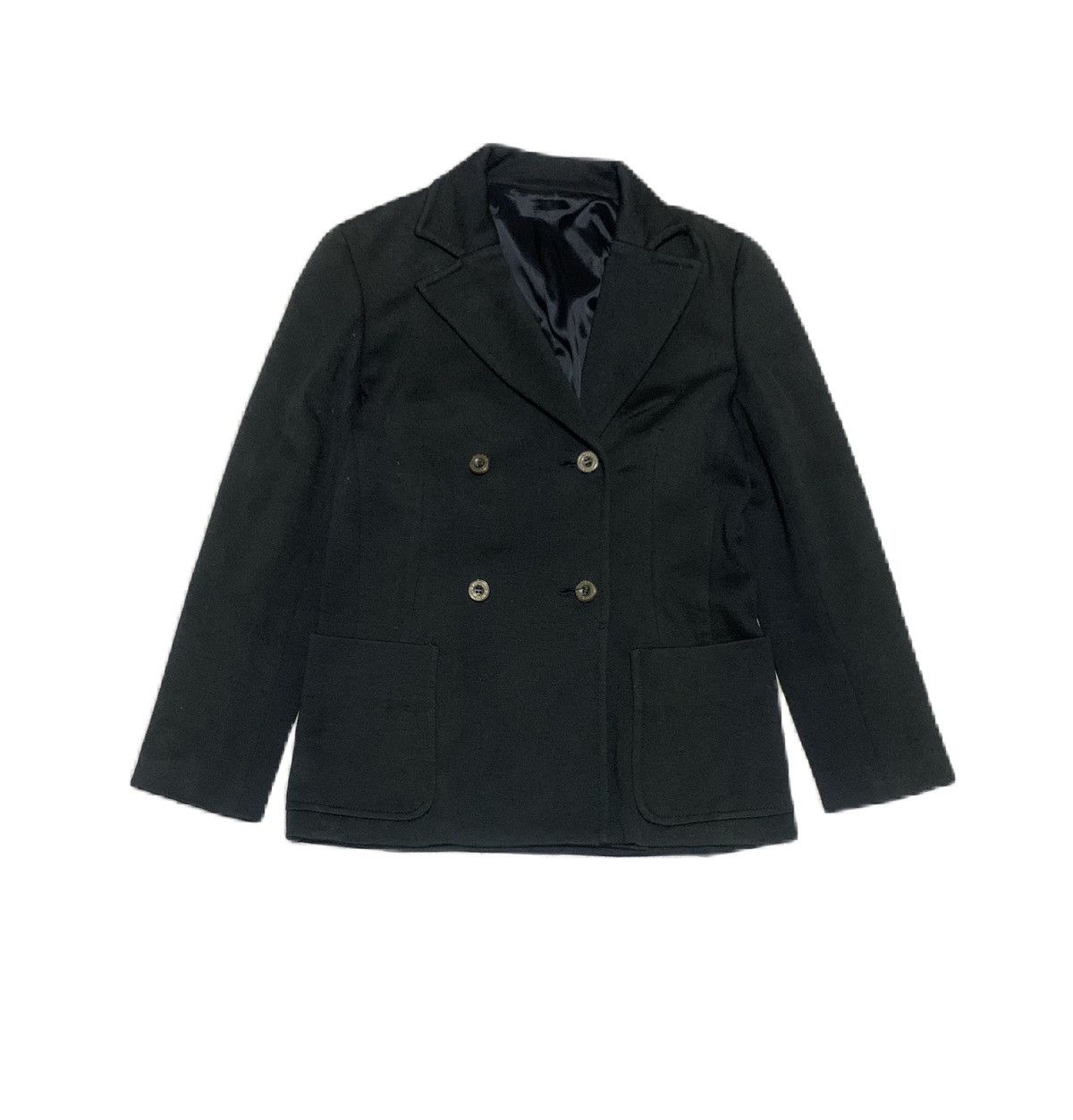 Burberry Vintage Burberrys Blue Label Peacoat Jacket Size US M / EU 48-50 / 2 - 1 Thumbnail