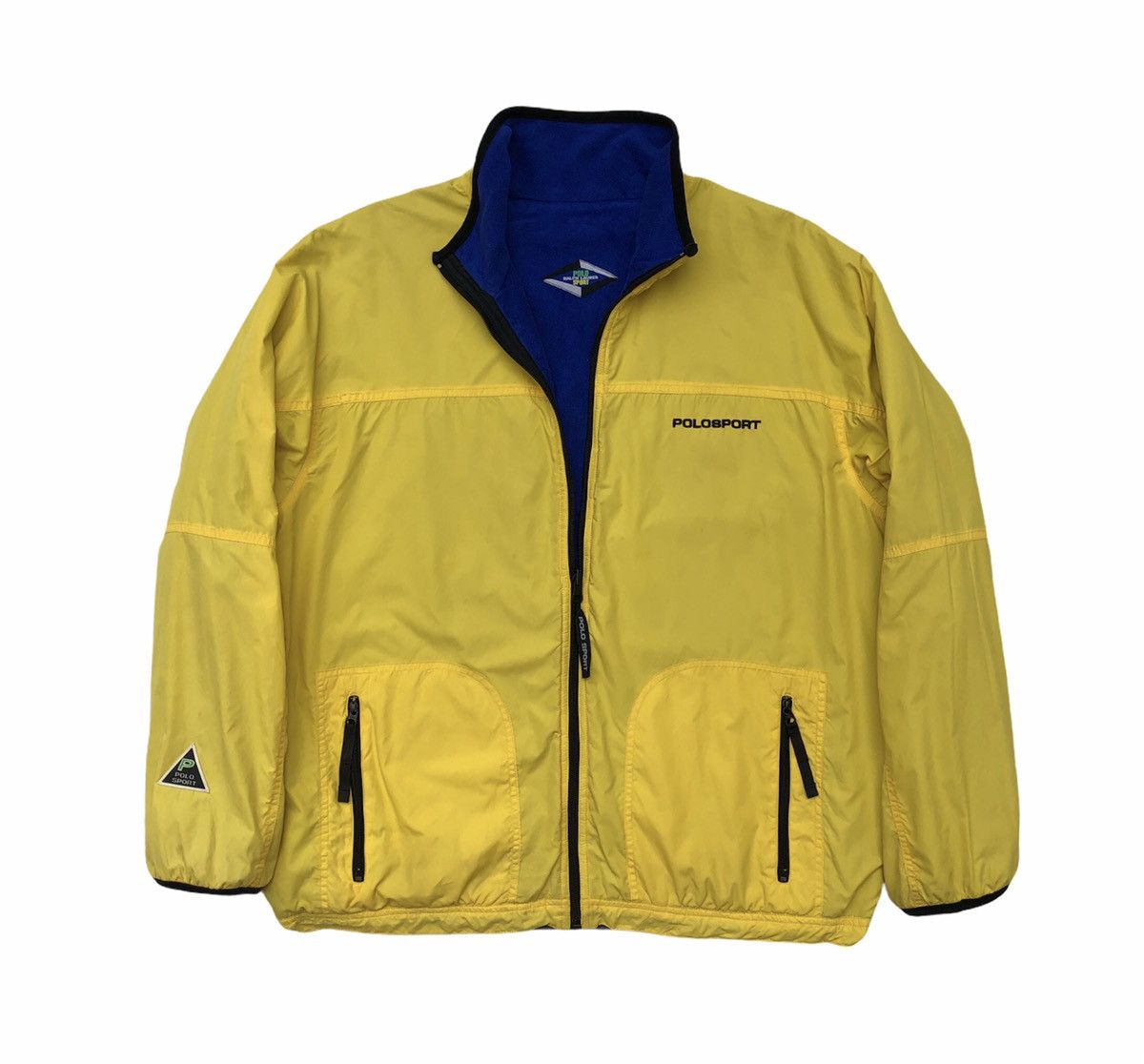 Polo Ralph Lauren VTG Polo Sport Ralph Lauren Fleece Reversible Zipper jacket Size US L / EU 52-54 / 3 - 15 Thumbnail