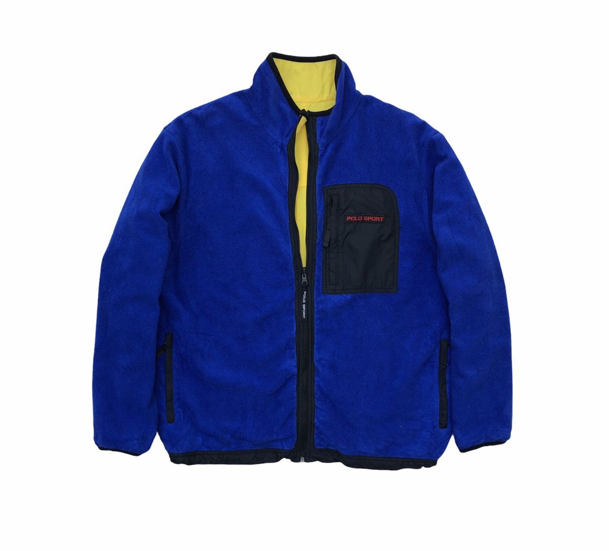 Polo Ralph Lauren VTG Polo Sport Ralph Lauren Fleece Reversible Zipper jacket Size US L / EU 52-54 / 3 - 1 Thumbnail