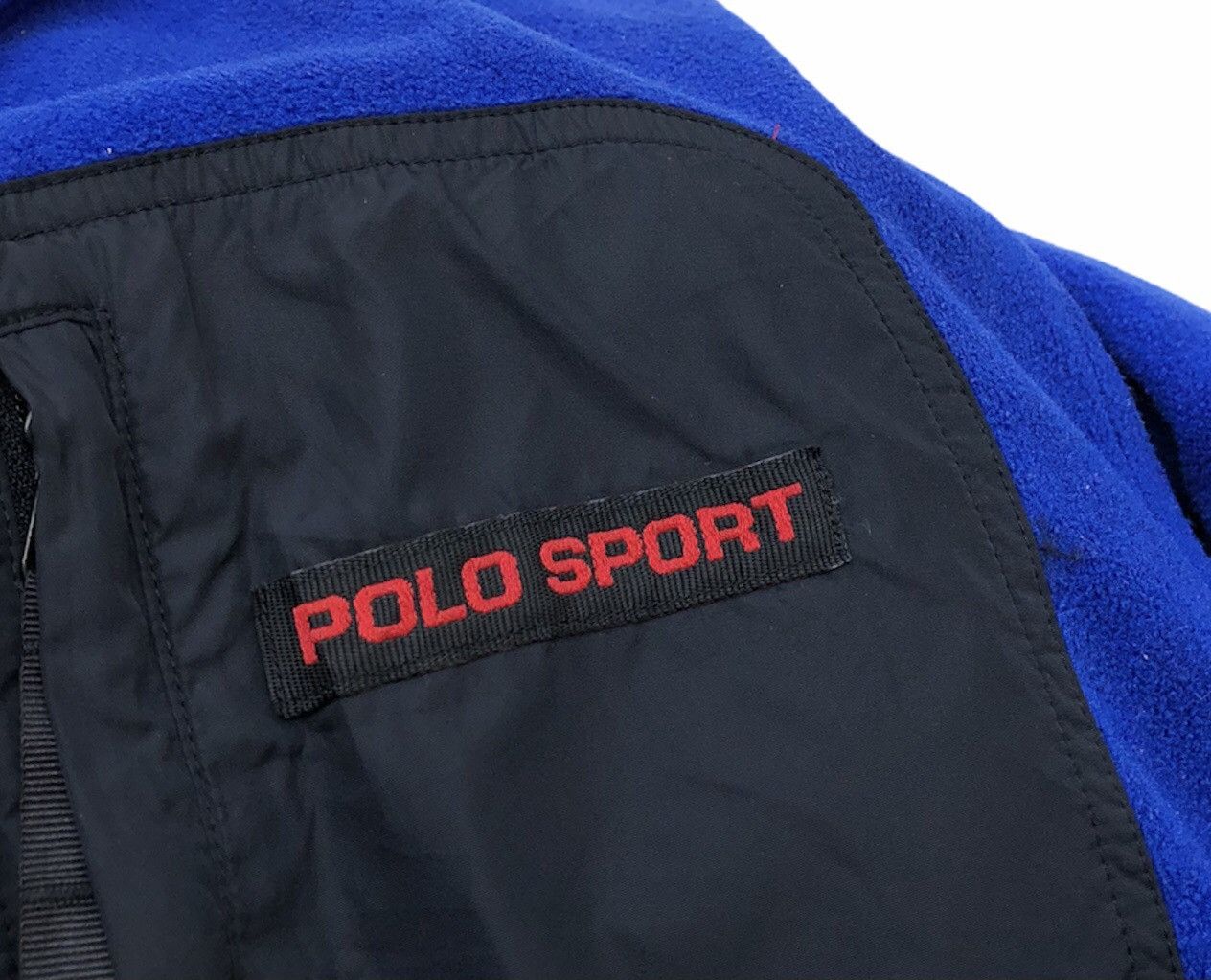Polo Ralph Lauren VTG Polo Sport Ralph Lauren Fleece Reversible Zipper jacket Size US L / EU 52-54 / 3 - 4 Thumbnail