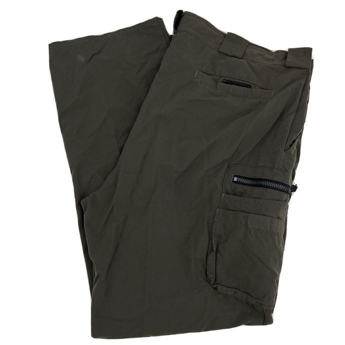Tilley Tilley Outdoor Trek Hiking Pants Men 38x30 Green Nylon Lightweight Cargo Stretch Grailed