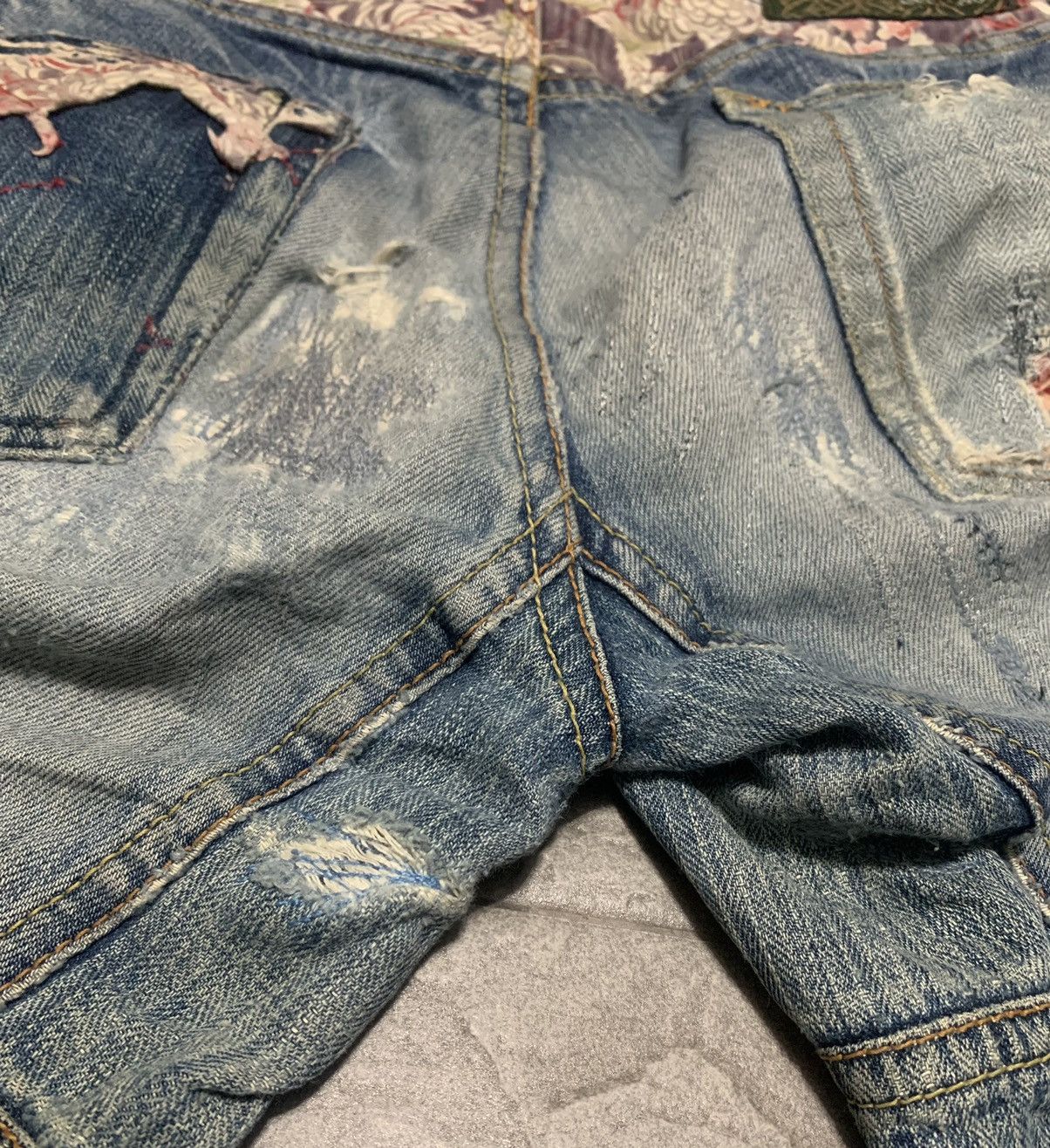 Japanese Brand Vintage Japanese Brand Karakuri Tamashi Sukajan Jeans Size US 31 - 13 Thumbnail