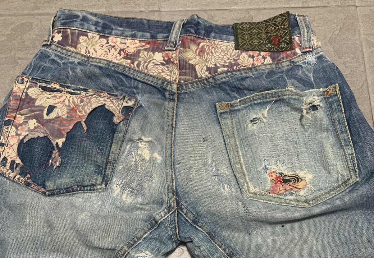 Japanese Brand Vintage Japanese Brand Karakuri Tamashi Sukajan Jeans Size US 31 - 6 Thumbnail