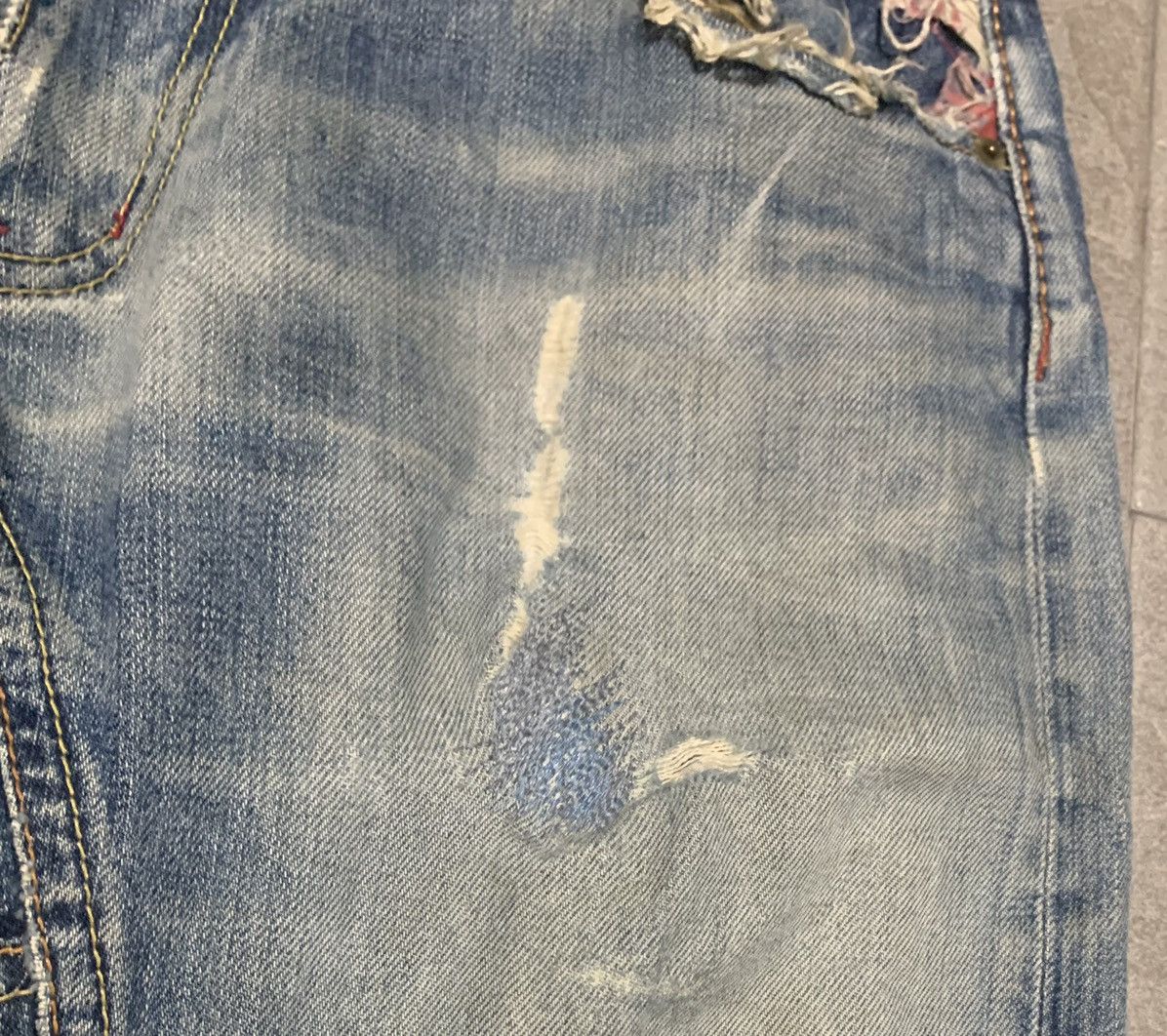 Japanese Brand Vintage Japanese Brand Karakuri Tamashi Sukajan Jeans Size US 31 - 9 Thumbnail