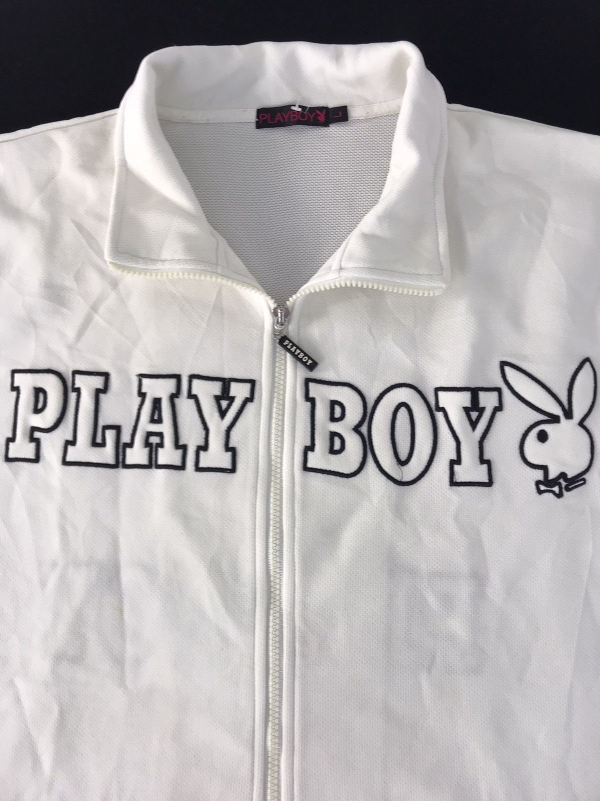 Playboy Playboy Jacket Zipper Embroidery Logo Spell Out Size US L / EU 52-54 / 3 - 3 Thumbnail