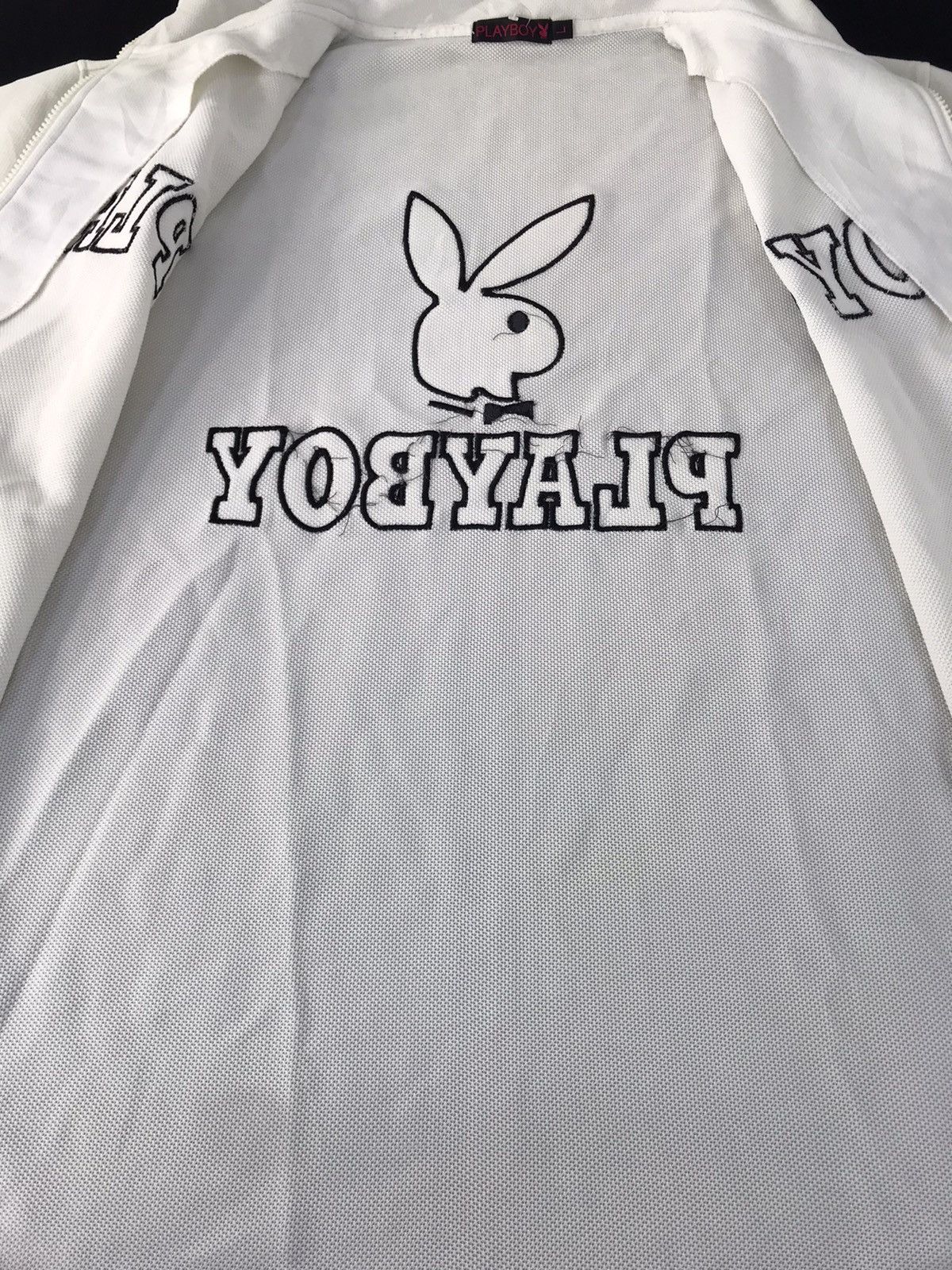 Playboy Playboy Jacket Zipper Embroidery Logo Spell Out Size US L / EU 52-54 / 3 - 6 Thumbnail