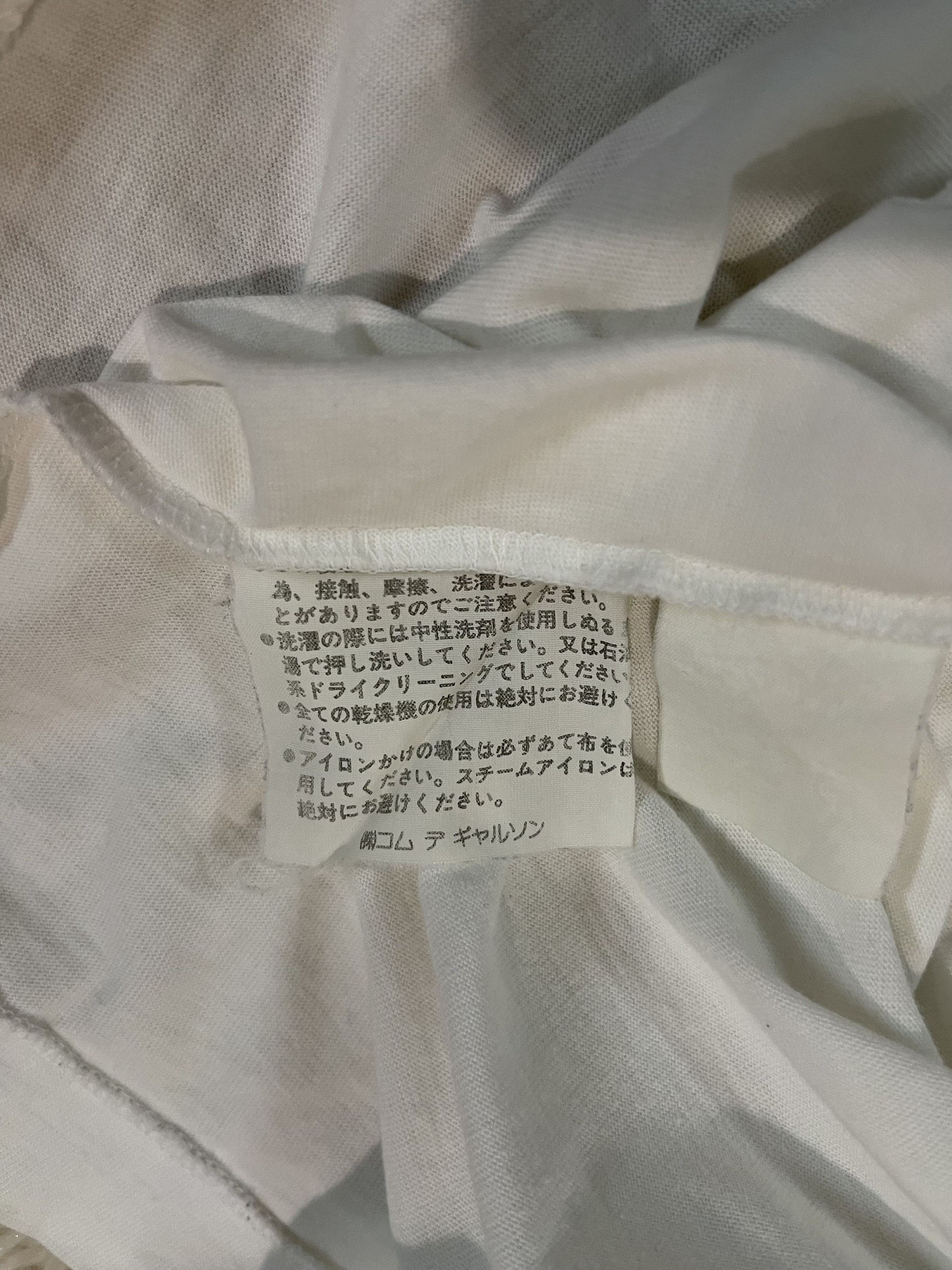 Comme des Garcons Vintage Comme Des Garcons S/S2000 "Motorbike" T-Shirt Size US S / EU 44-46 / 1 - 4 Thumbnail