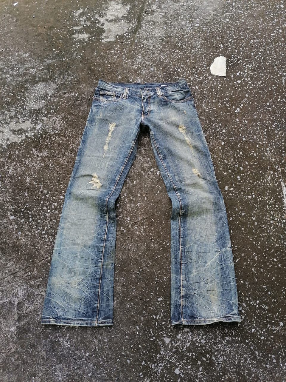 Other Semantic Design Distressed Denim Jeans Size US 34 / EU 50 - 1 Thumbnail