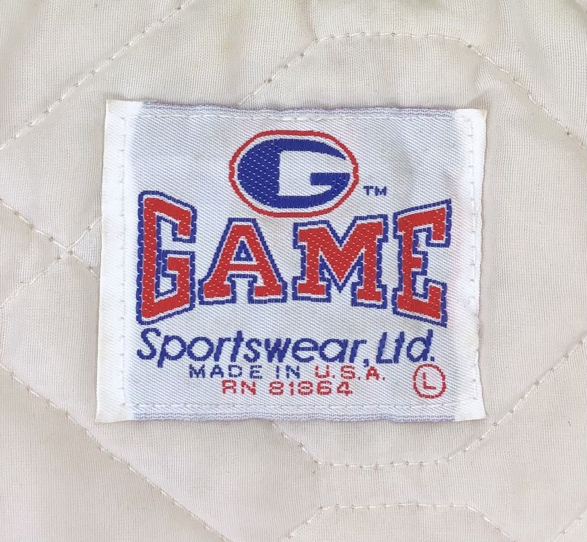 Vintage 🔥Vintage Game Sportswear Ltd Chicago Yellow Varsity Jacket Size US L / EU 52-54 / 3 - 18 Thumbnail