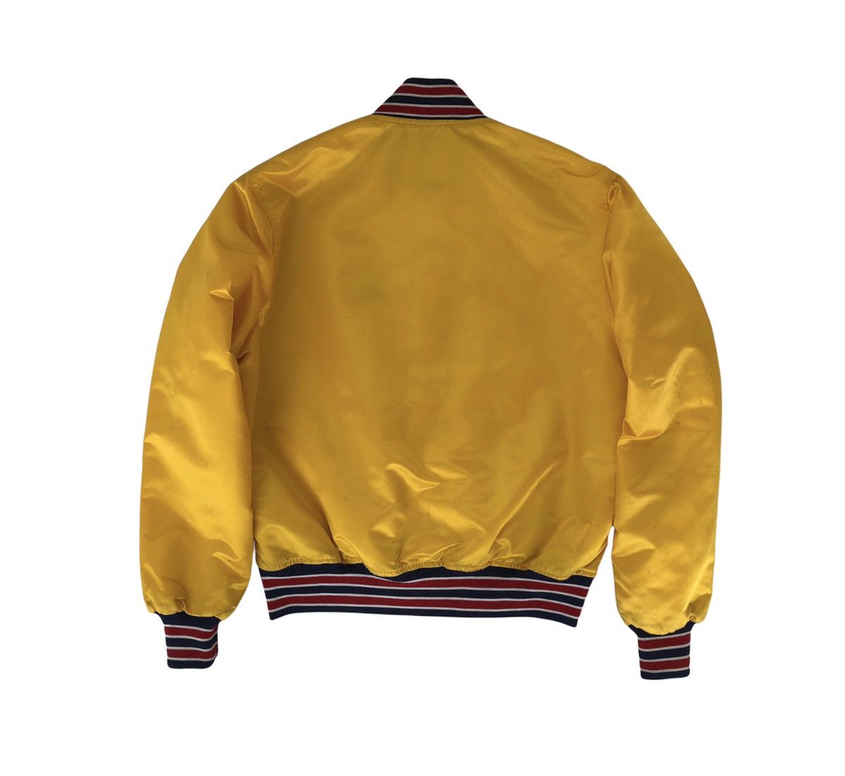 Vintage 🔥Vintage Game Sportswear Ltd Chicago Yellow Varsity Jacket Size US L / EU 52-54 / 3 - 9 Thumbnail