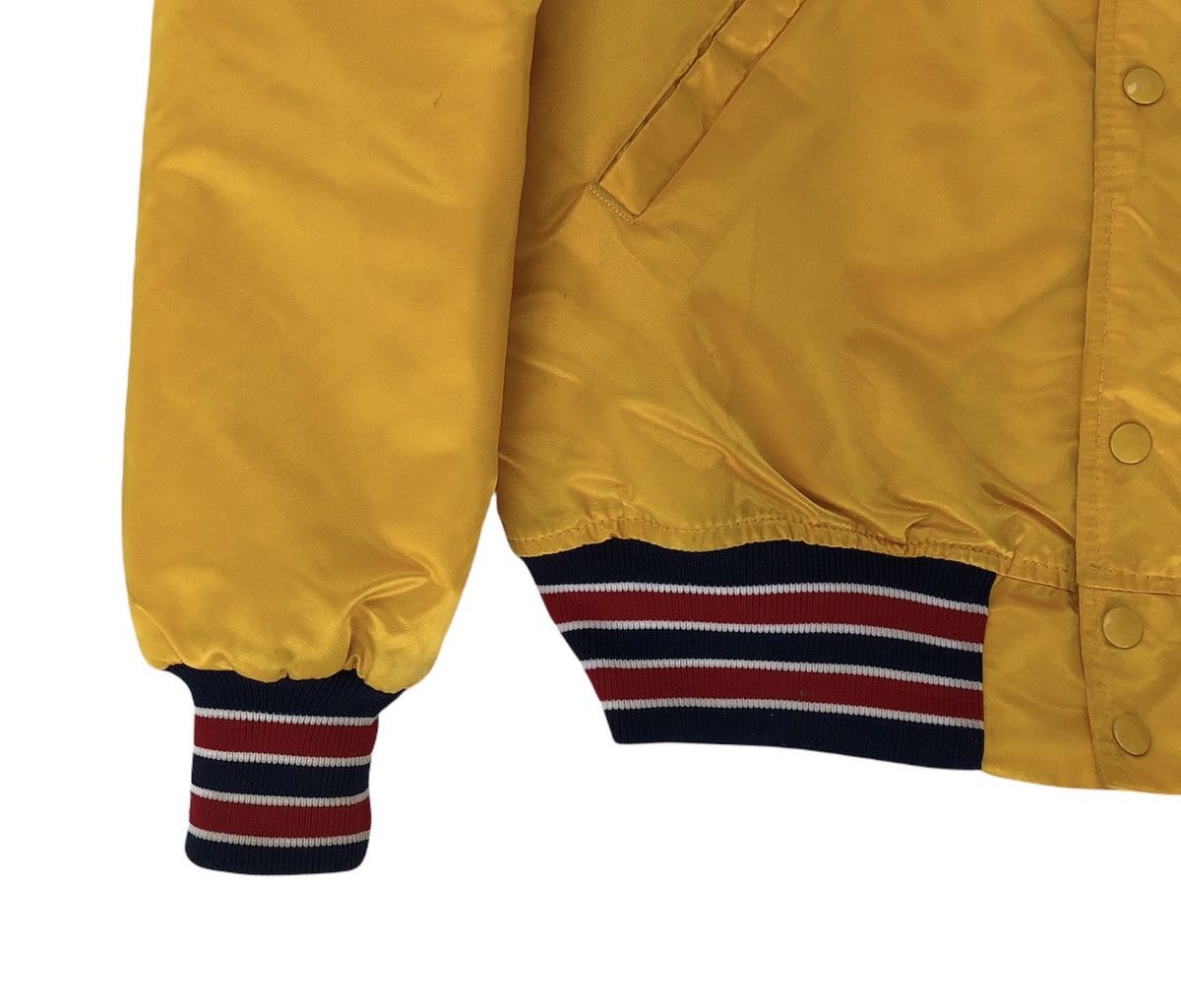 Vintage 🔥Vintage Game Sportswear Ltd Chicago Yellow Varsity Jacket Size US L / EU 52-54 / 3 - 12 Thumbnail