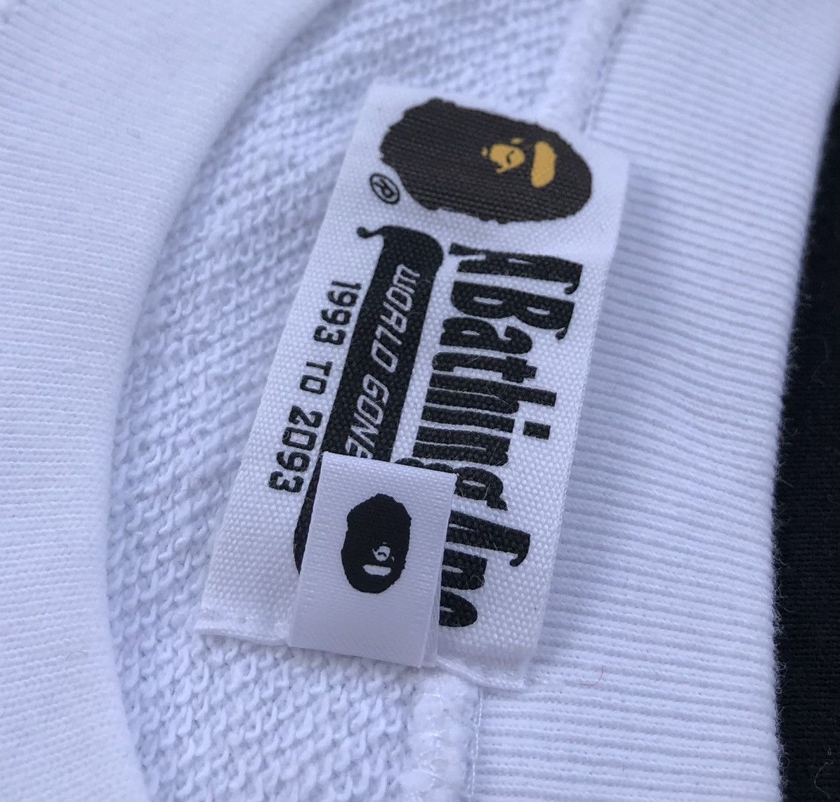 Bape Line Rib College Crewneck Size US M / EU 48-50 / 2 - 13 Thumbnail