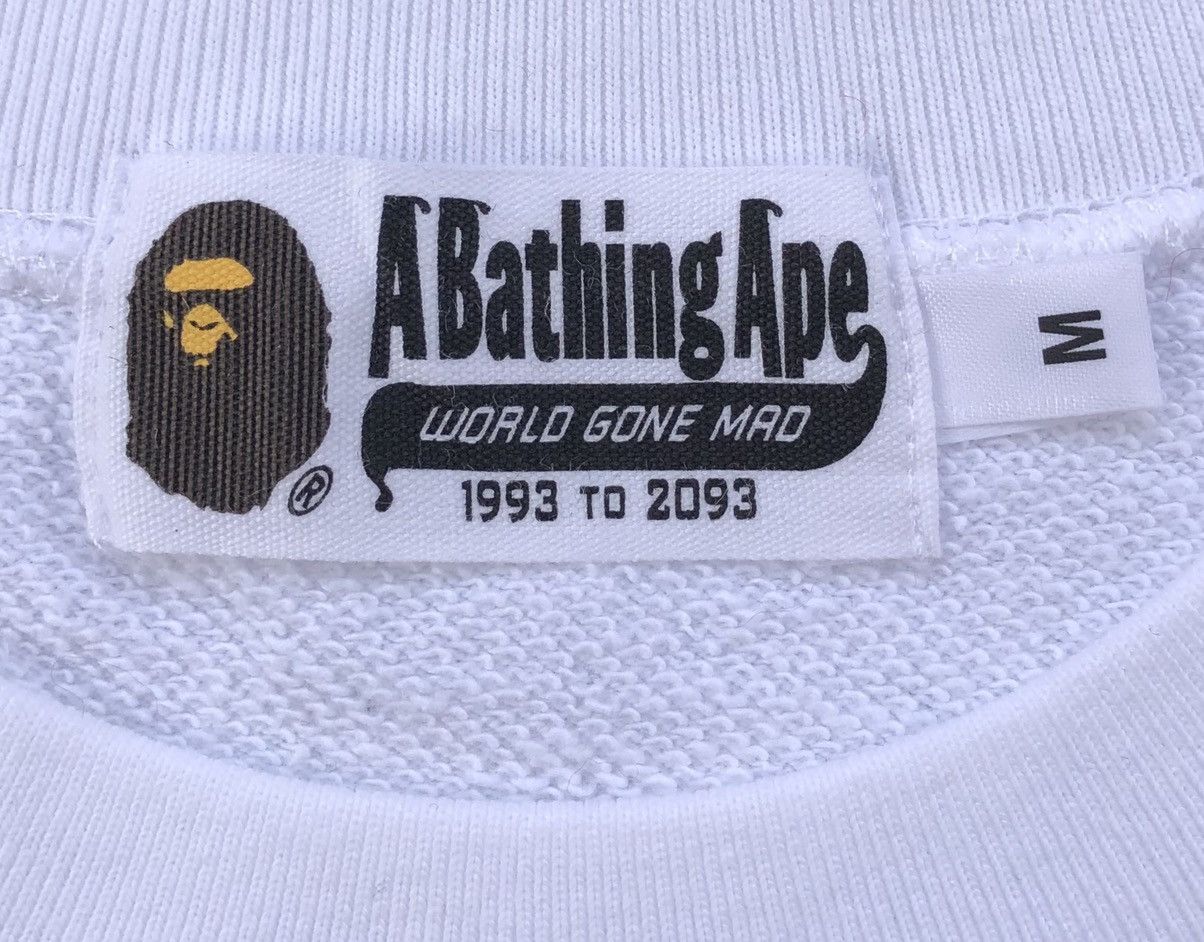 Bape Line Rib College Crewneck Size US M / EU 48-50 / 2 - 12 Thumbnail