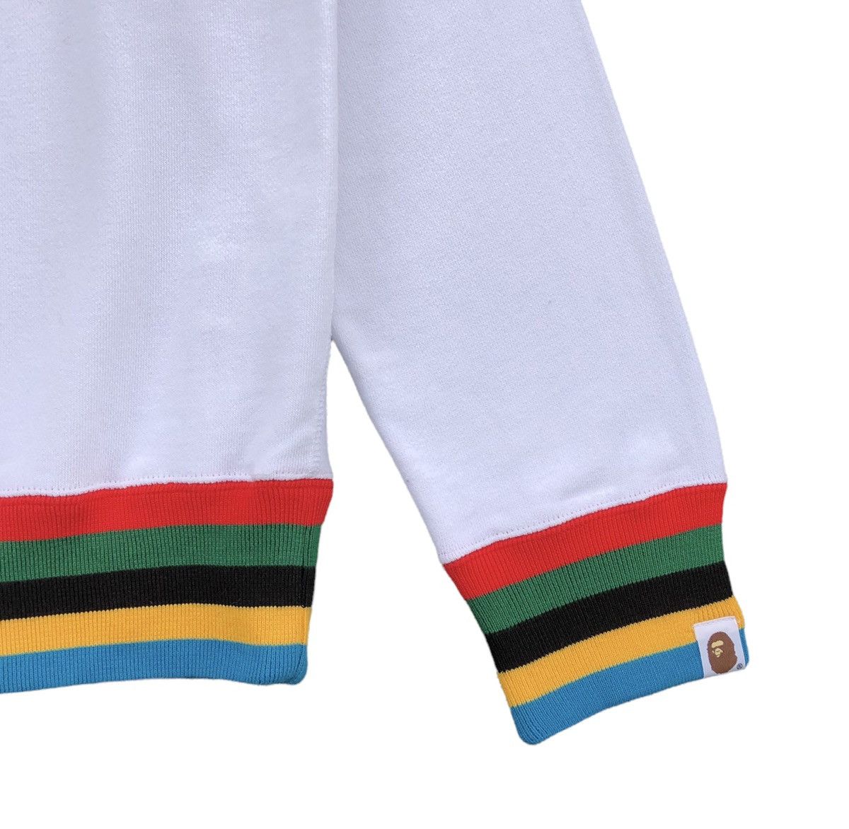 Bape Line Rib College Crewneck Size US M / EU 48-50 / 2 - 8 Thumbnail