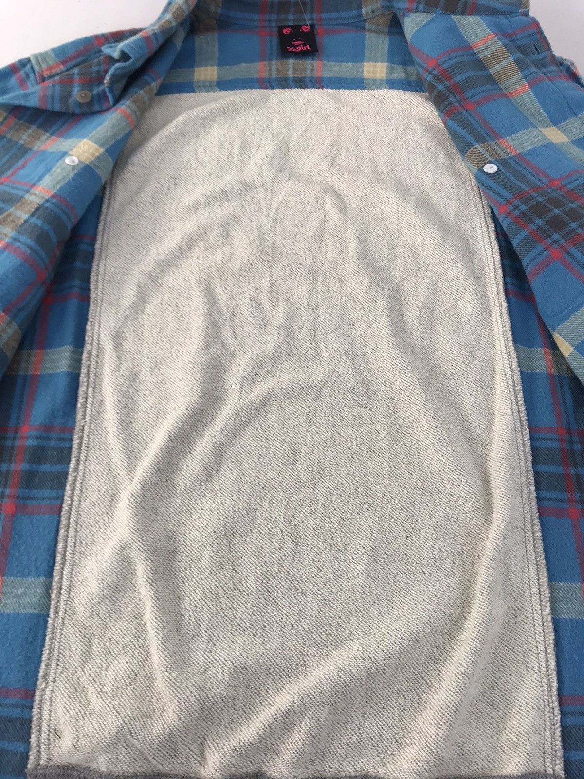Flannel X-Girl Flannel Shirt Double Pockets Button Down Plaid Check Size M / US 6-8 / IT 42-44 - 5 Thumbnail