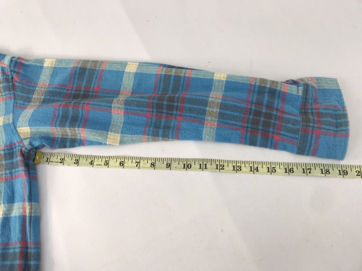 Flannel X-Girl Flannel Shirt Double Pockets Button Down Plaid Check Size M / US 6-8 / IT 42-44 - 13 Thumbnail
