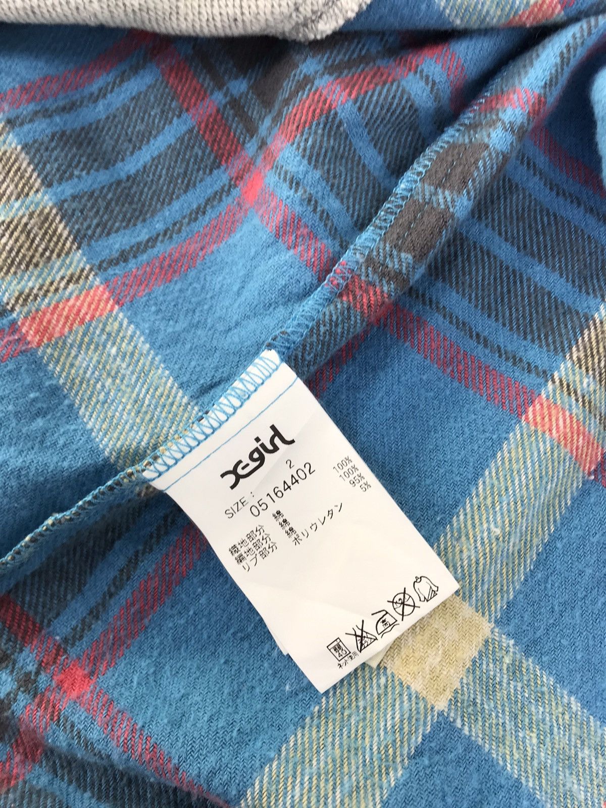 Flannel X-Girl Flannel Shirt Double Pockets Button Down Plaid Check Size M / US 6-8 / IT 42-44 - 8 Thumbnail