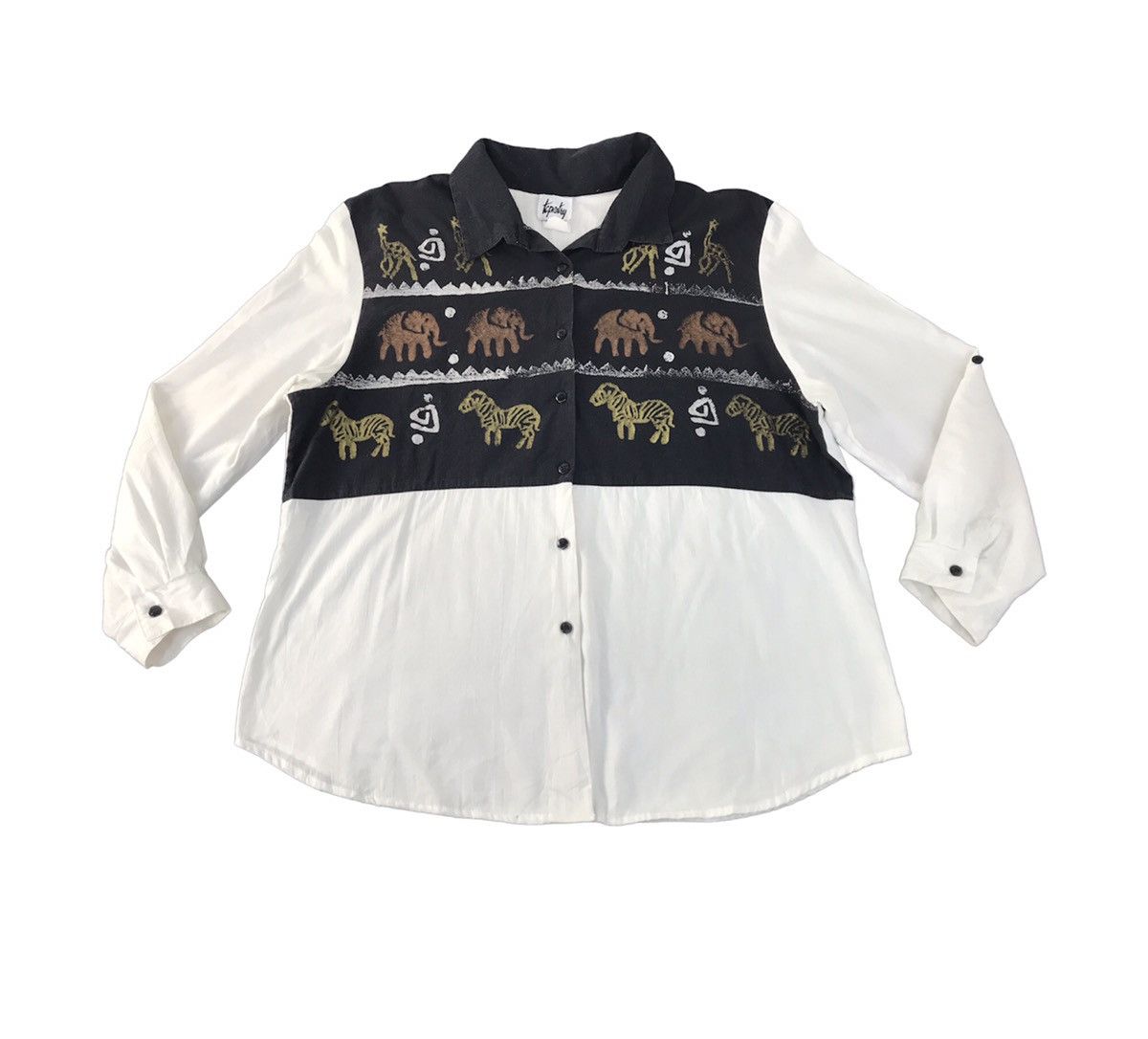 Vintage Tapestry Brand Button Up Black Outer Ethic Native Culture Size US XL / EU 56 / 4 - 1 Thumbnail