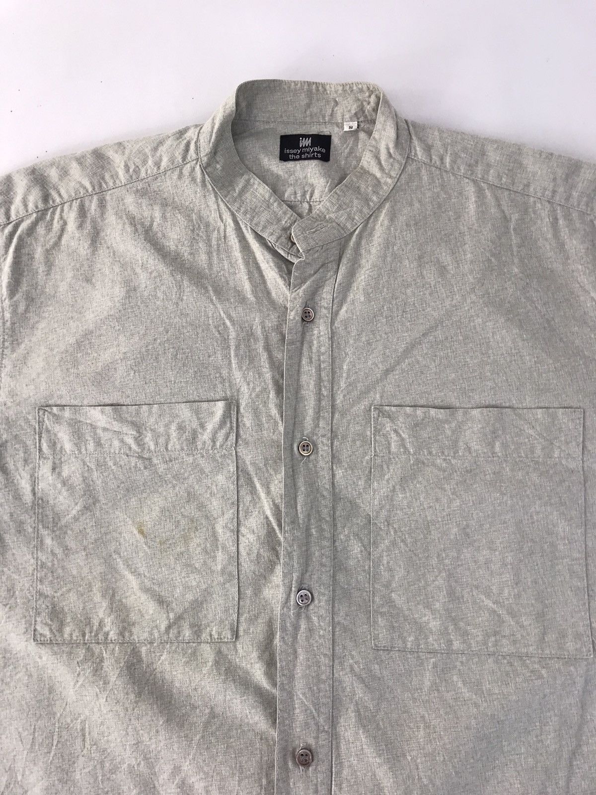 Issey Miyake Issey Miyake Japan the Shirts Button Up Unisex Baggy Fits Size US S / EU 44-46 / 1 - 2 Thumbnail