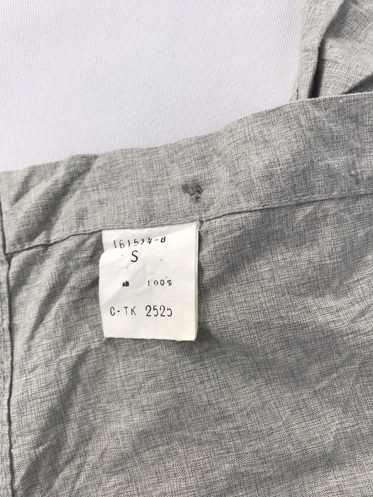 Issey Miyake Issey Miyake Japan the Shirts Button Up Unisex Baggy Fits Size US S / EU 44-46 / 1 - 6 Thumbnail