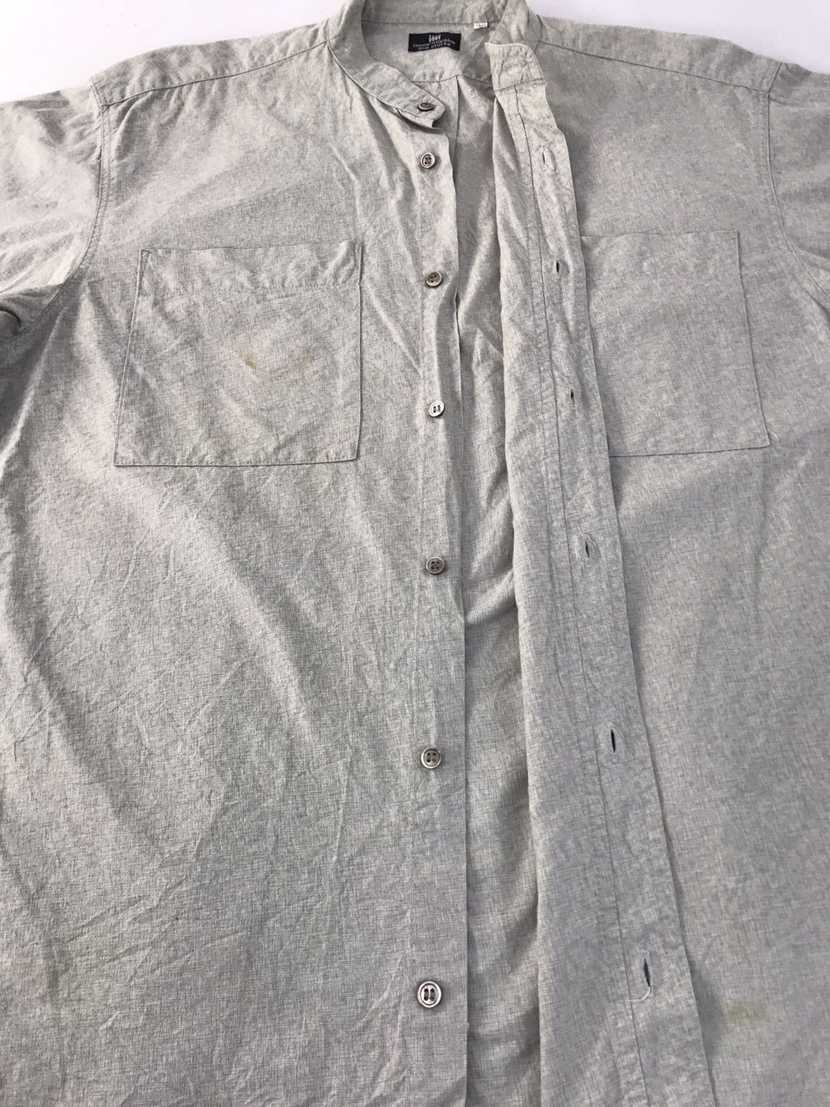 Issey Miyake Issey Miyake Japan the Shirts Button Up Unisex Baggy Fits Size US S / EU 44-46 / 1 - 4 Thumbnail