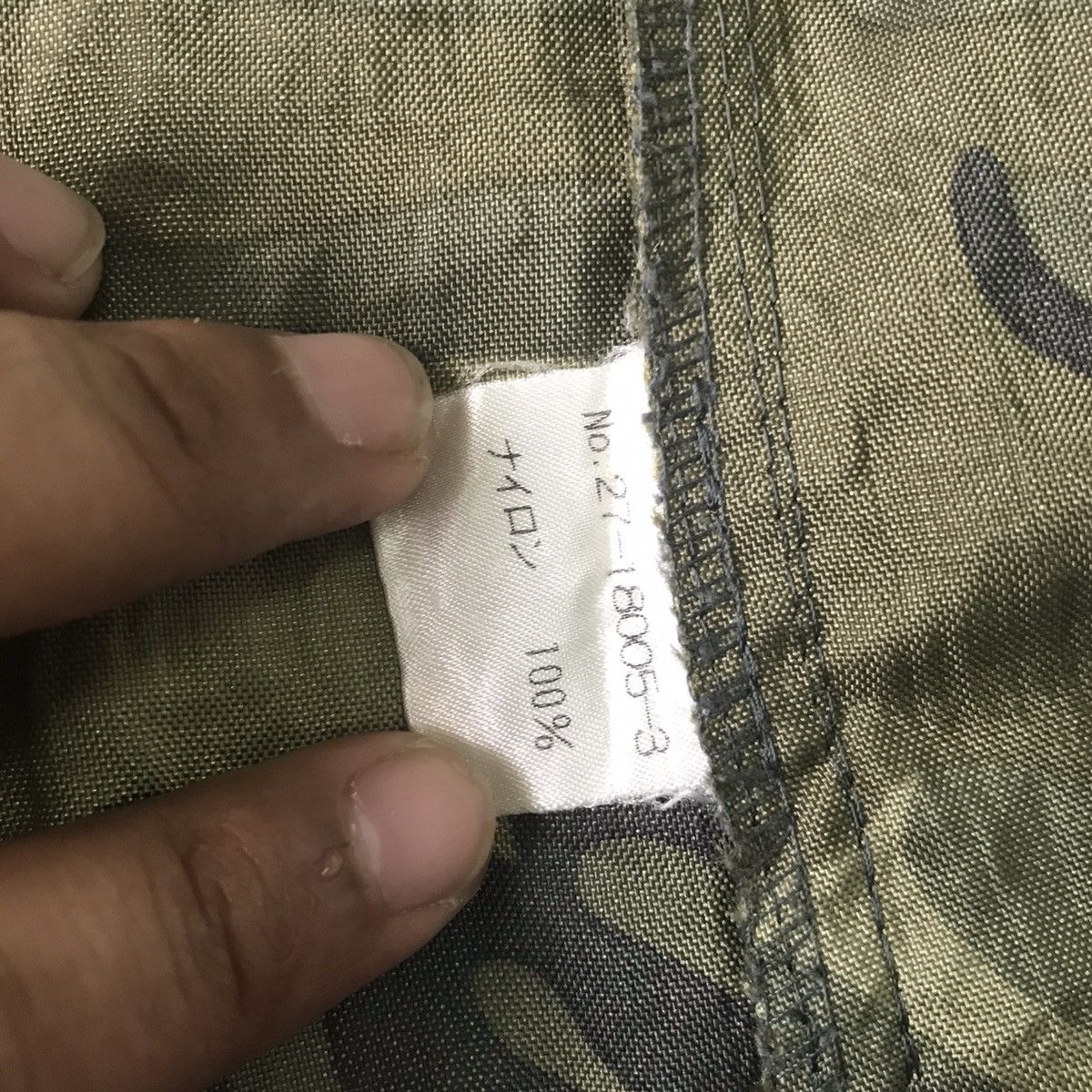 Japanese Brand Ray BEAMS Military Camo Hoodie Zipper Jacket Made in Japan Size US M / EU 48-50 / 2 - 18 Thumbnail