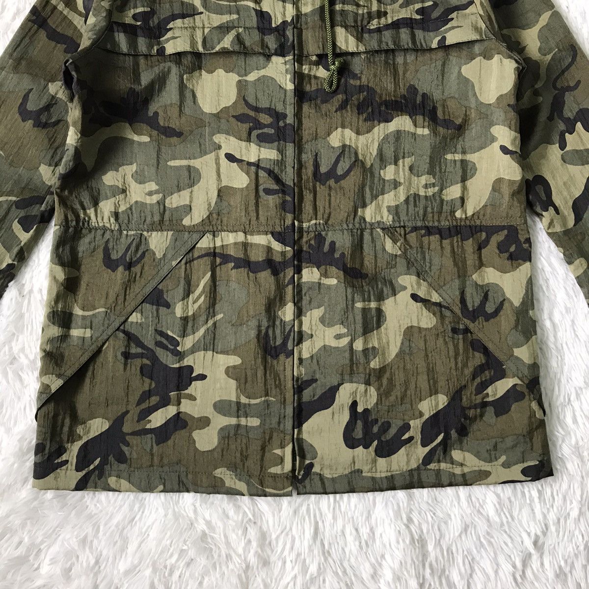 Japanese Brand Ray BEAMS Military Camo Hoodie Zipper Jacket Made in Japan Size US M / EU 48-50 / 2 - 8 Thumbnail