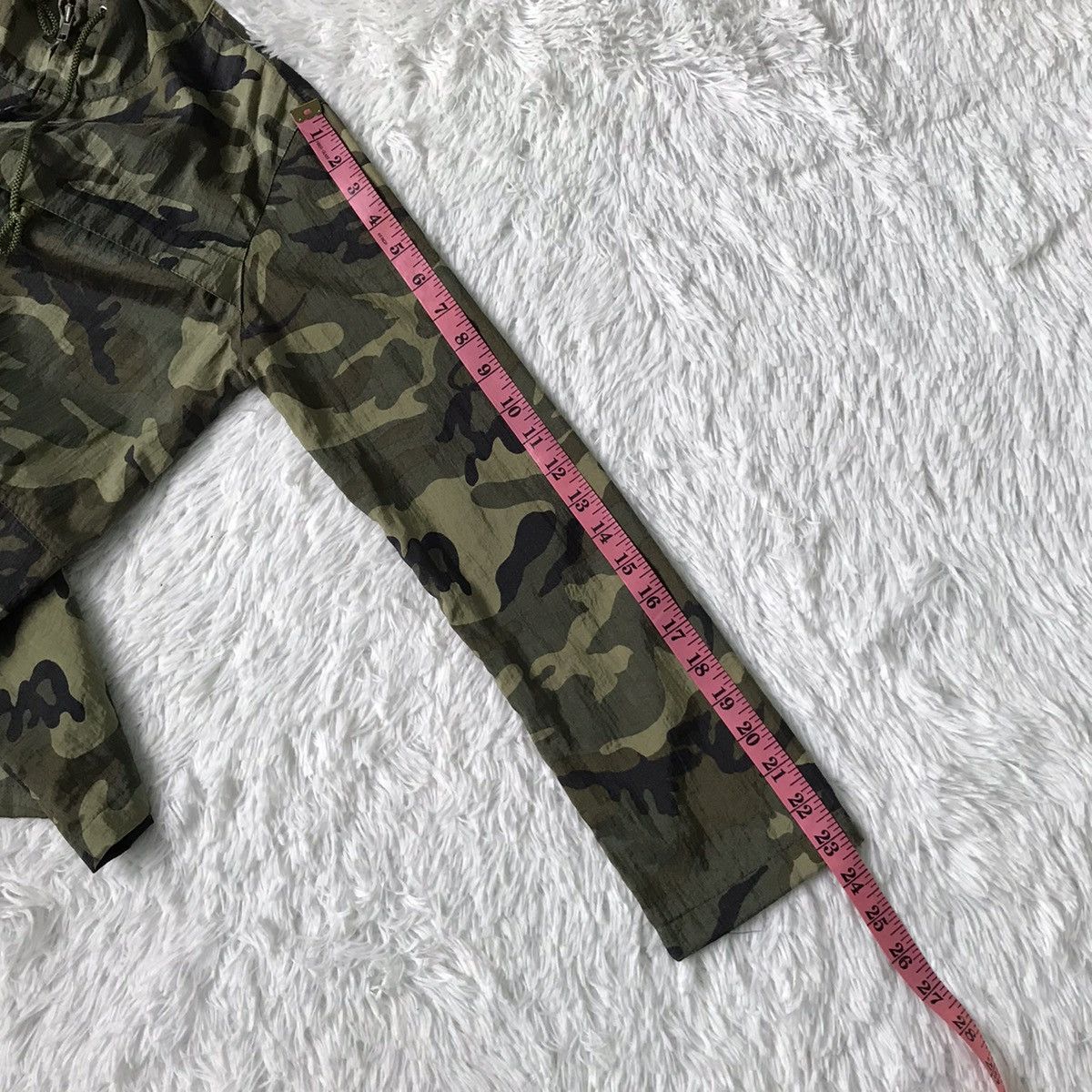 Japanese Brand Ray BEAMS Military Camo Hoodie Zipper Jacket Made in Japan Size US M / EU 48-50 / 2 - 23 Thumbnail