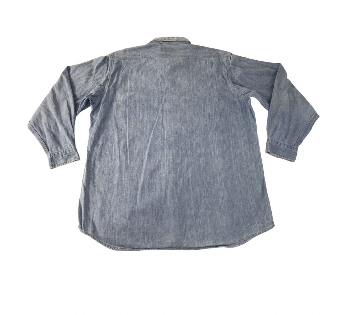 Levi's Levi’s Strauss Co Blue Shirt Denim Button Up Double Pockets Size US XL / EU 56 / 4 - 8 Thumbnail