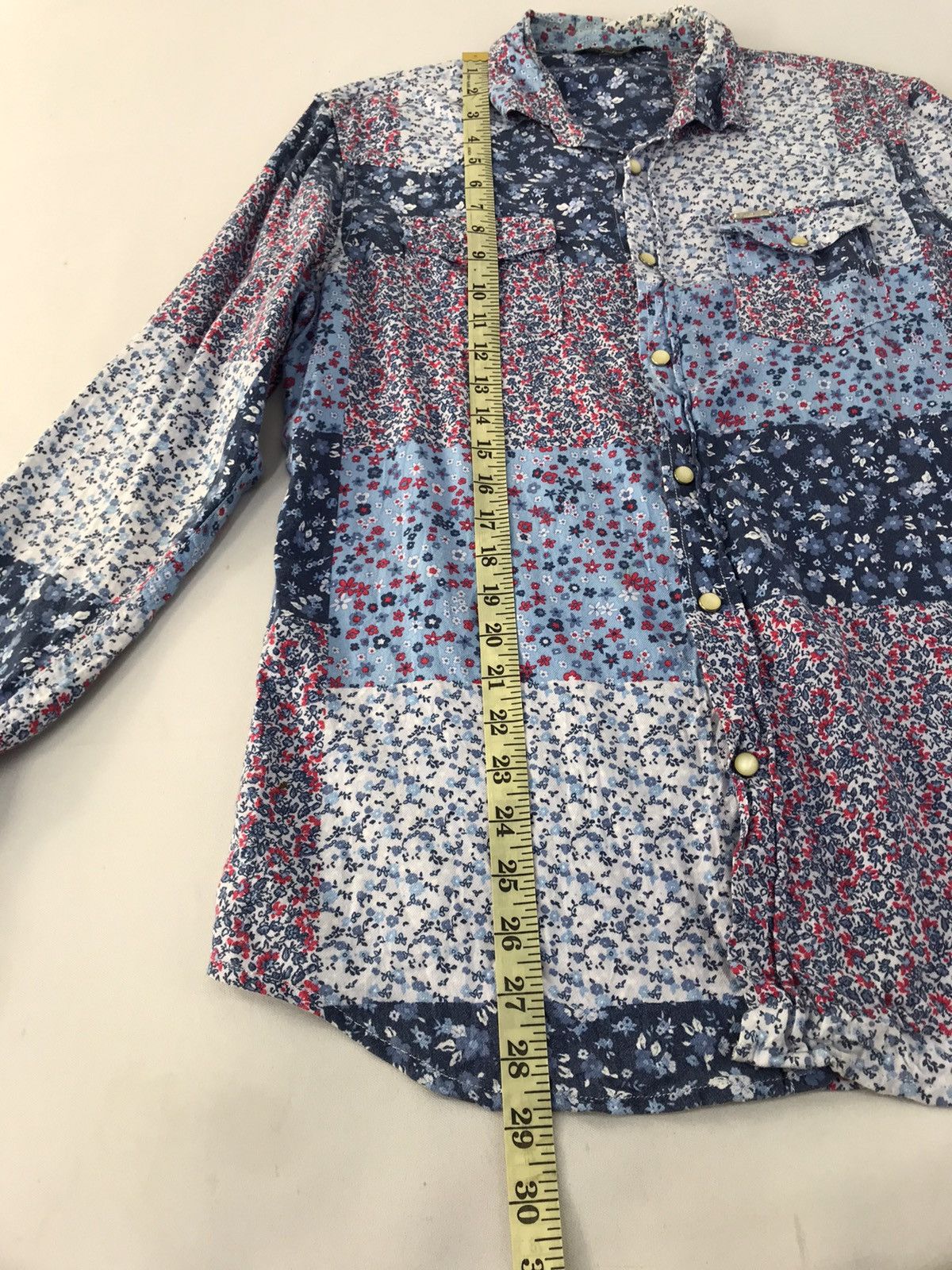 Diesel Diesel Industry Shirt Unisex Floral Like Patchworks Design Size M / US 6-8 / IT 42-44 - 13 Thumbnail