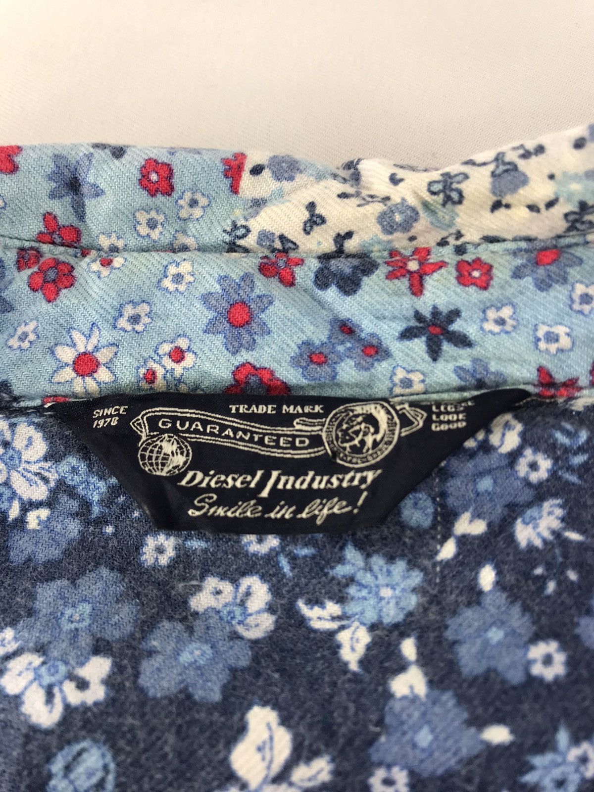 Diesel Diesel Industry Shirt Unisex Floral Like Patchworks Design Size M / US 6-8 / IT 42-44 - 7 Thumbnail