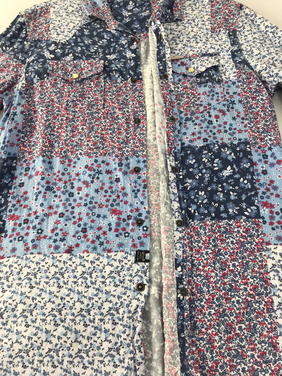 Diesel Diesel Industry Shirt Unisex Floral Like Patchworks Design Size M / US 6-8 / IT 42-44 - 5 Thumbnail