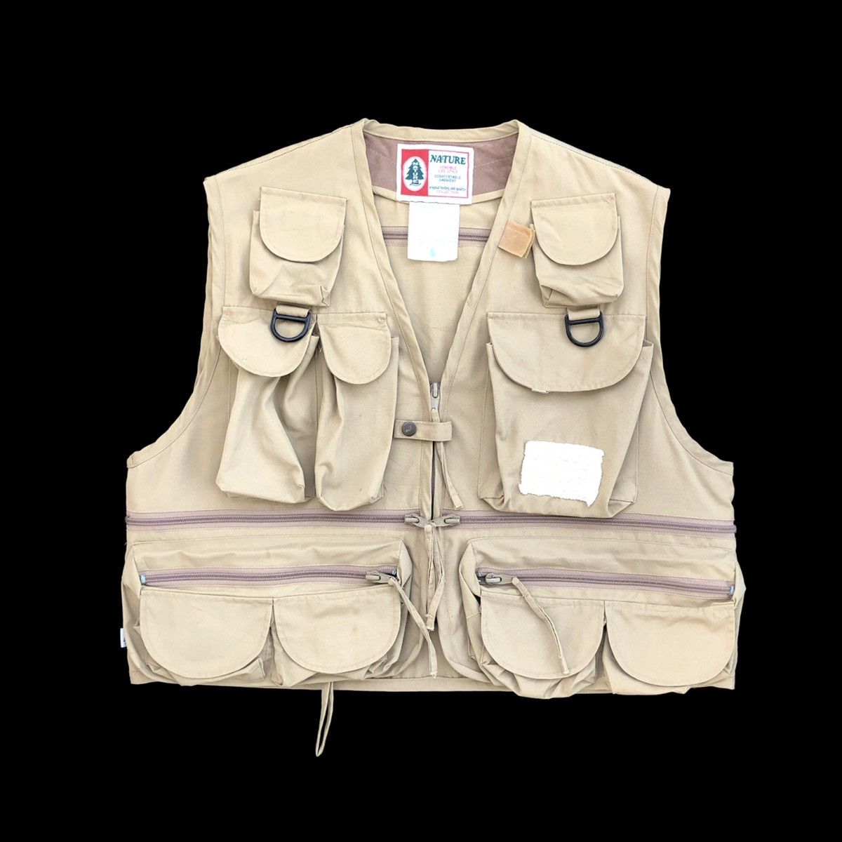 Japanese Brand Vintage NATURE Cargo Tactical Vest Jacket Size US M / EU 48-50 / 2 - 1 Thumbnail