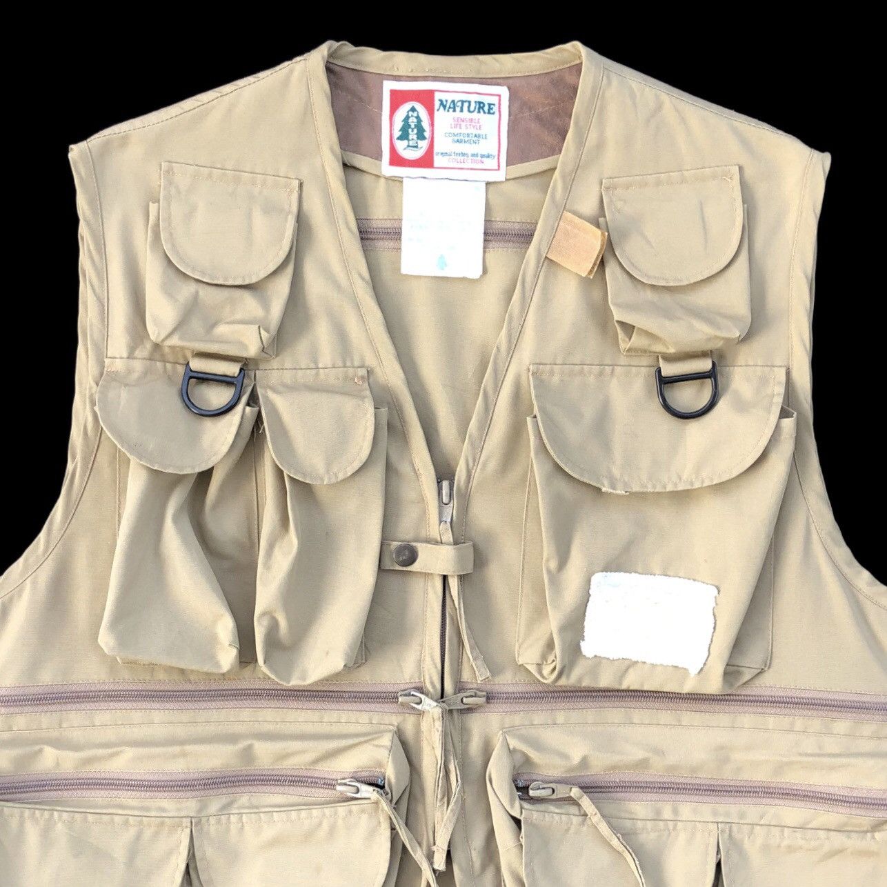 Japanese Brand Vintage NATURE Cargo Tactical Vest Jacket Size US M / EU 48-50 / 2 - 2 Thumbnail