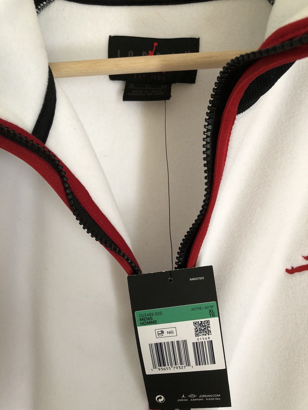 Jordan Brand Air Jordan Jumpman Polartech fleece jacket Size US XL / EU 56 / 4 - 4 Thumbnail
