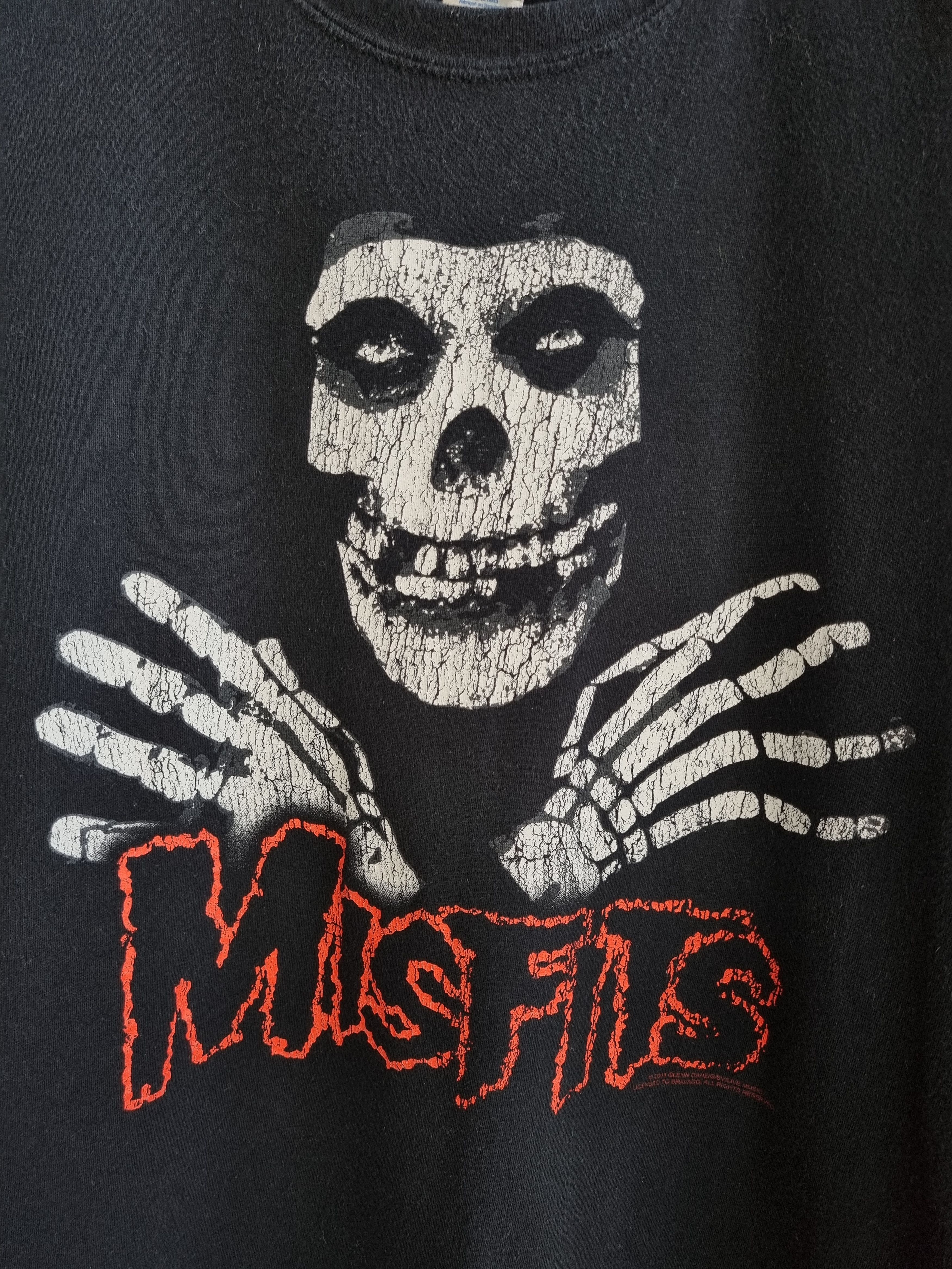 Band Tees × Vintage Big Print MISFITS tee shirt copyright Size US M / EU 48-50 / 2 - 3 Thumbnail