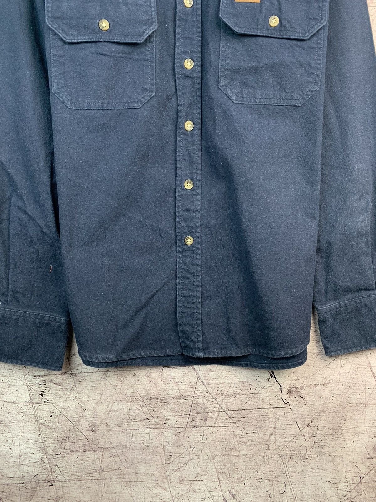 Carhartt × Vintage Carhartt Vintage Mens Flannel Work Shirt Y2K Overshirt Size US L / EU 52-54 / 3 - 3 Thumbnail