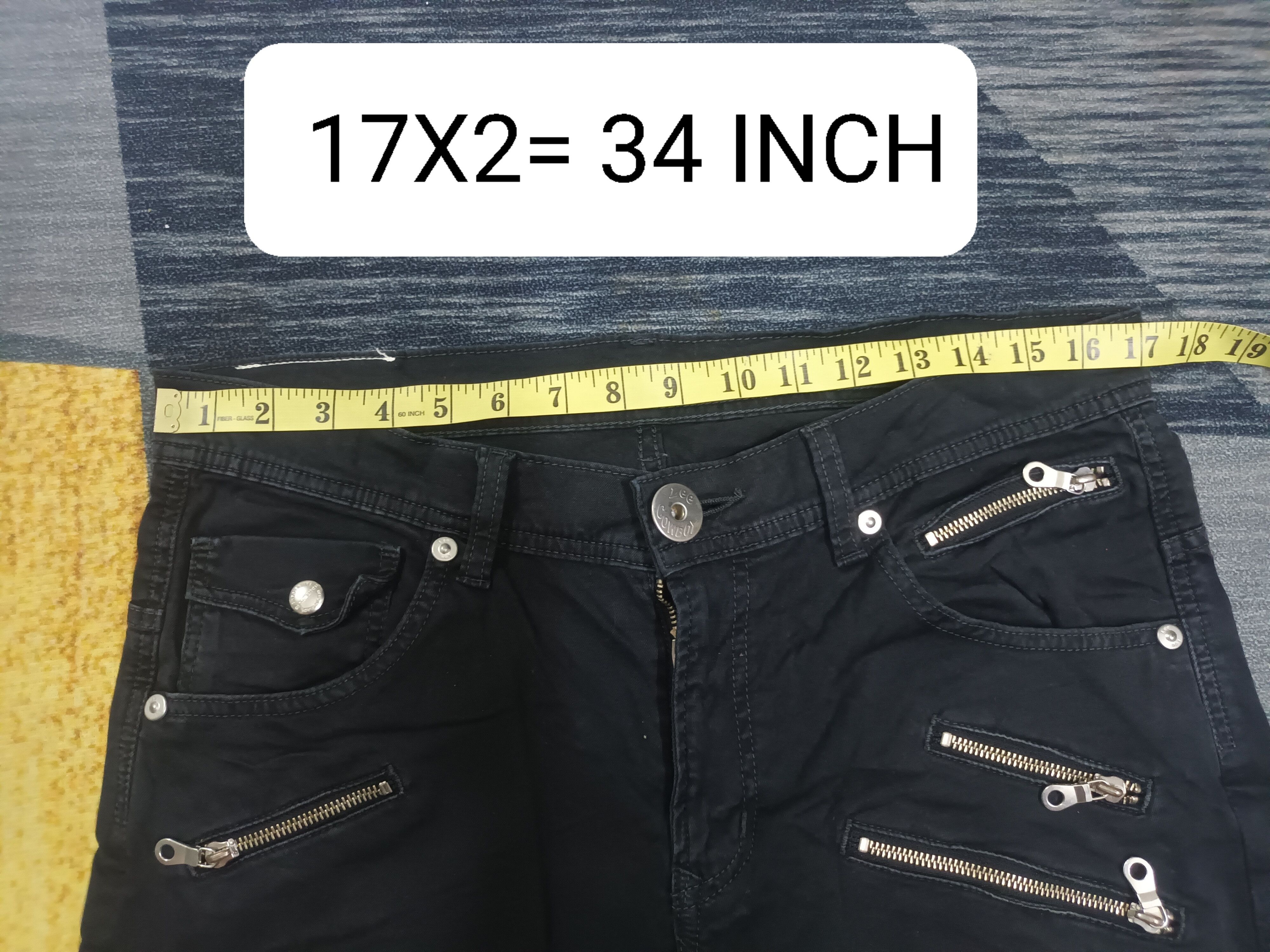 Lee 🔥 LEE COWBOY BUSH PANTS 🔥 Size US 34 / EU 50 - 9 Thumbnail