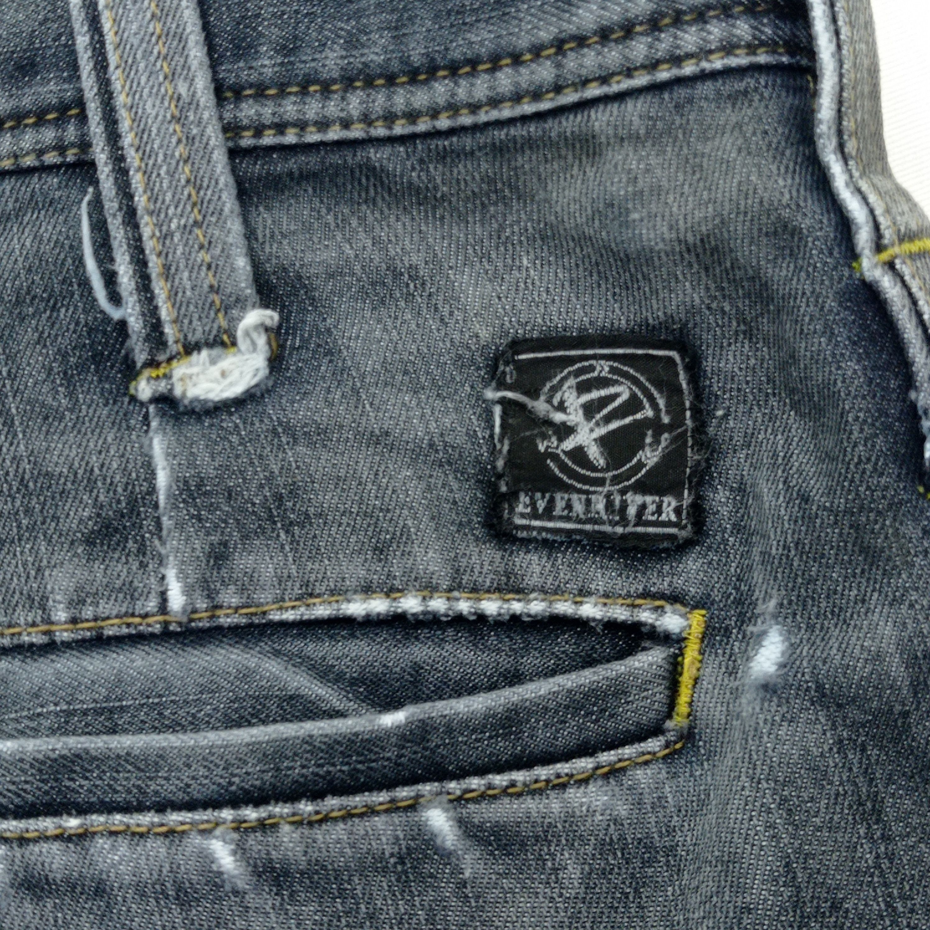 Japanese Brand Cargo Pants Even River Workwear Denim Distresed Size US 36 / EU 52 - 15 Thumbnail