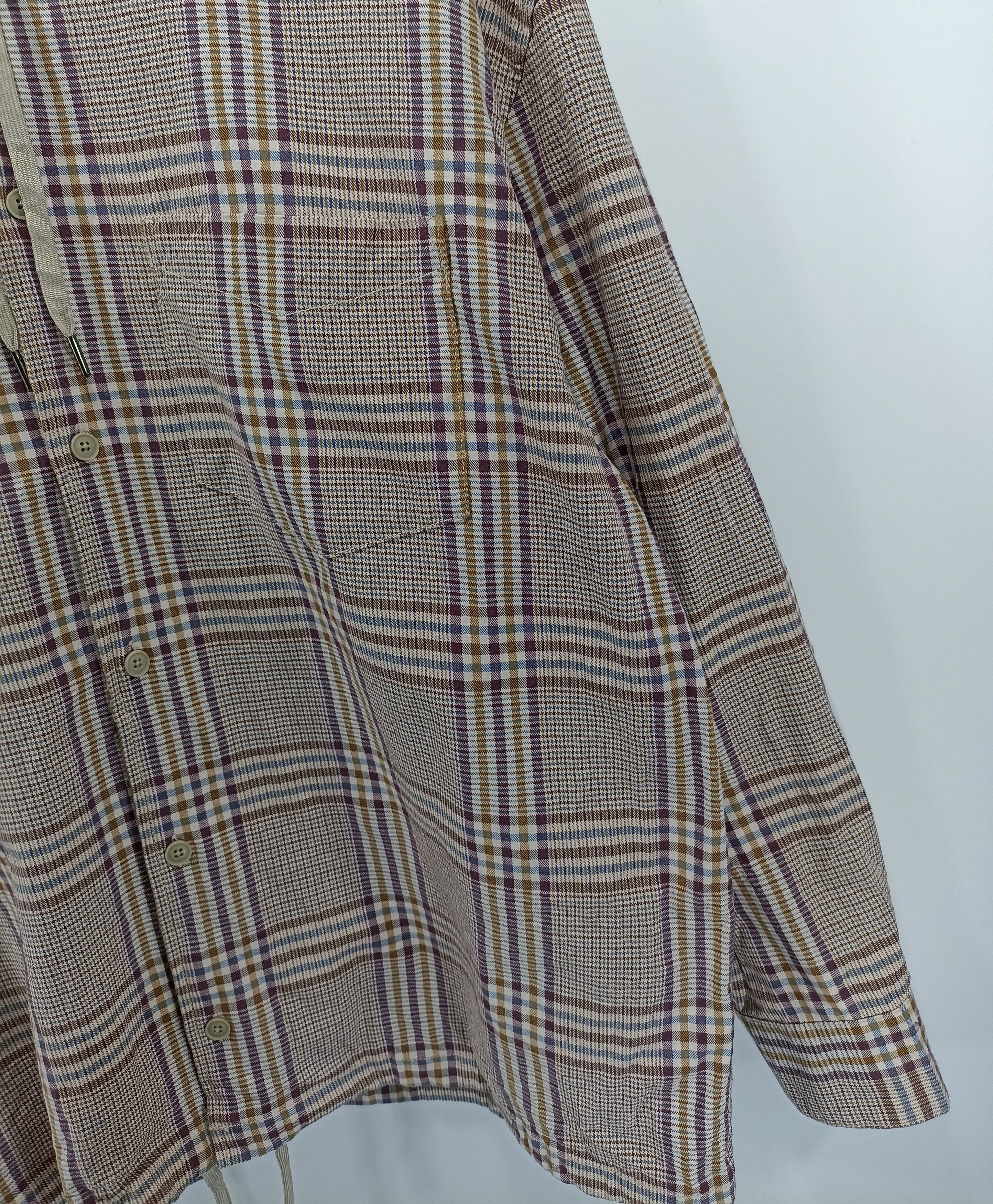 Flannel × Japanese Brand Niko and Button up Hoodie Size US L / EU 52-54 / 3 - 3 Thumbnail