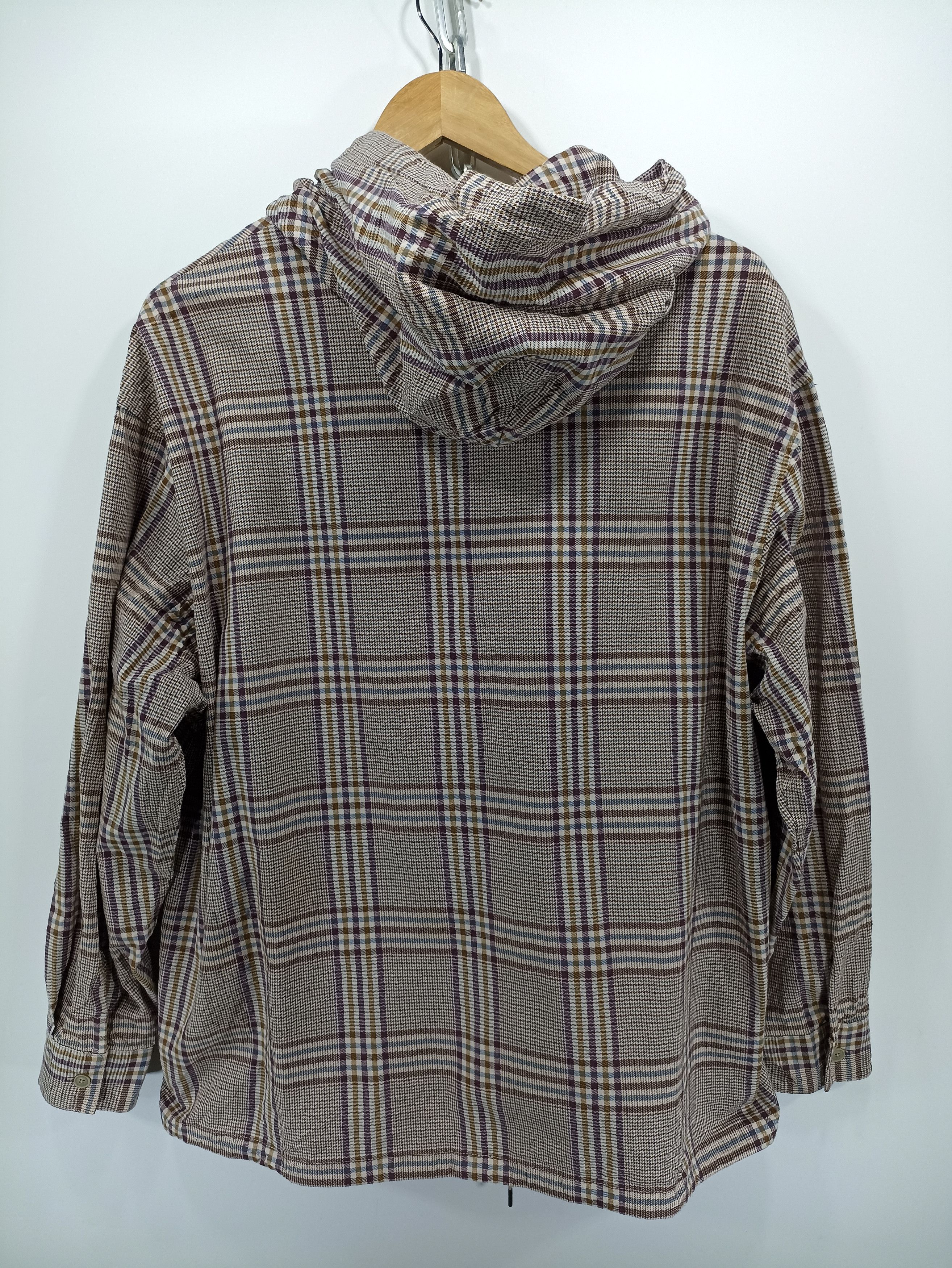 Flannel × Japanese Brand Niko and Button up Hoodie Size US L / EU 52-54 / 3 - 4 Thumbnail