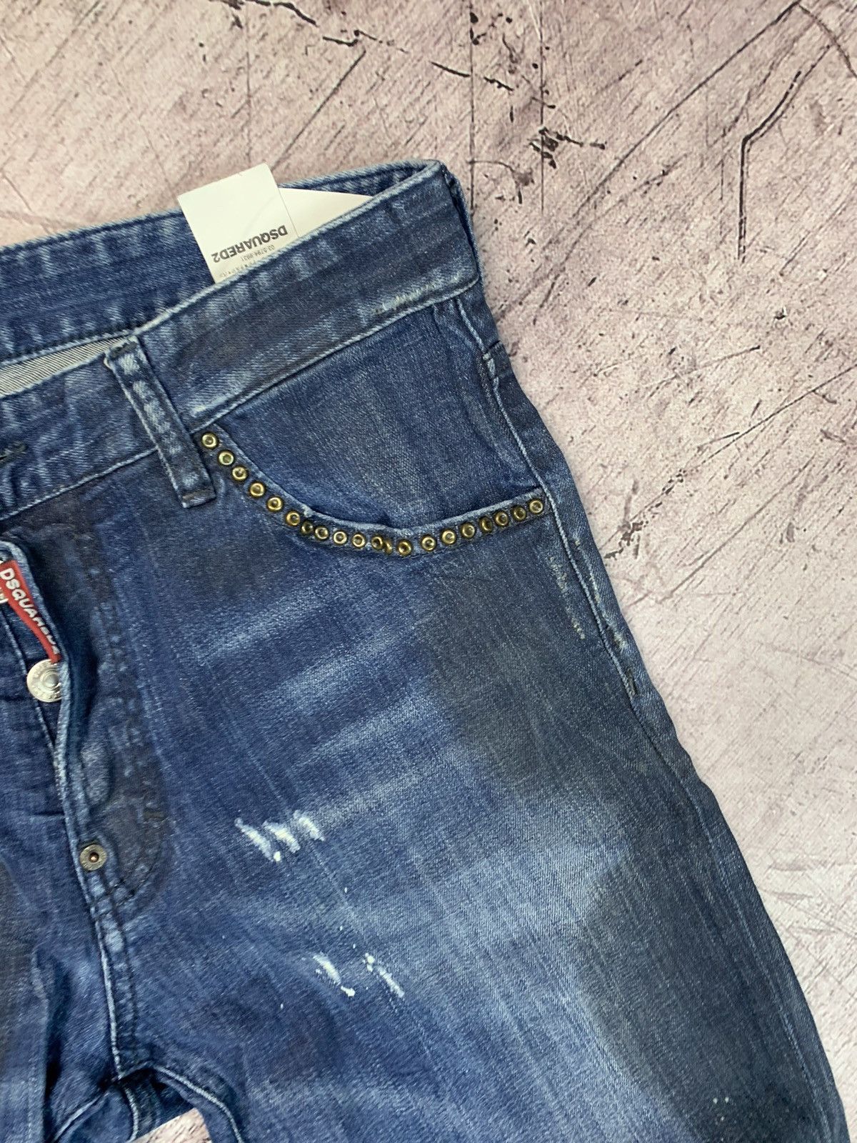 Dsquared2 Dsquared2 Mens Distressed Denim Pants Jeans Size US 30 / EU 46 - 9 Thumbnail