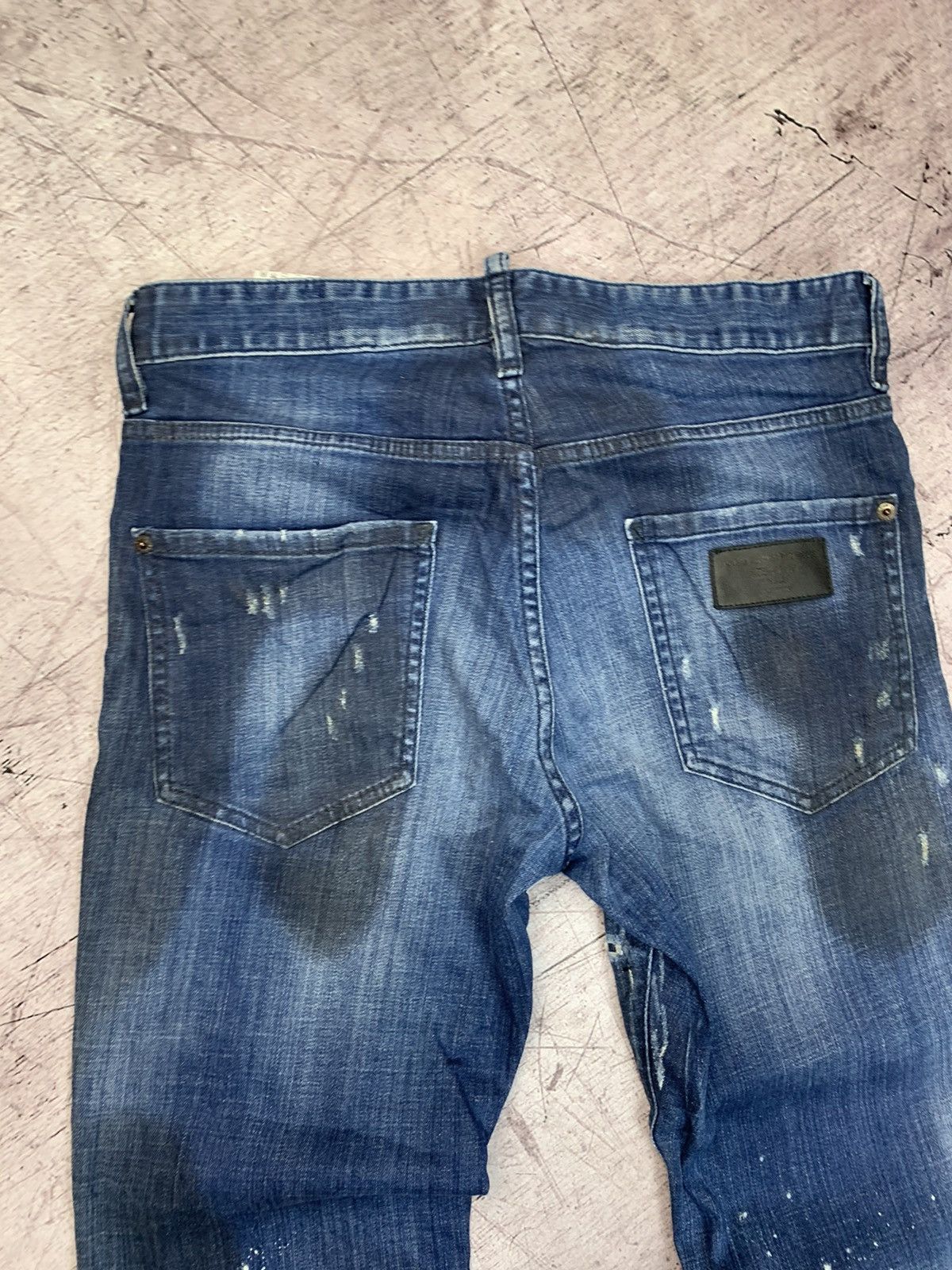 Dsquared2 Dsquared2 Mens Distressed Denim Pants Jeans Size US 30 / EU 46 - 12 Thumbnail