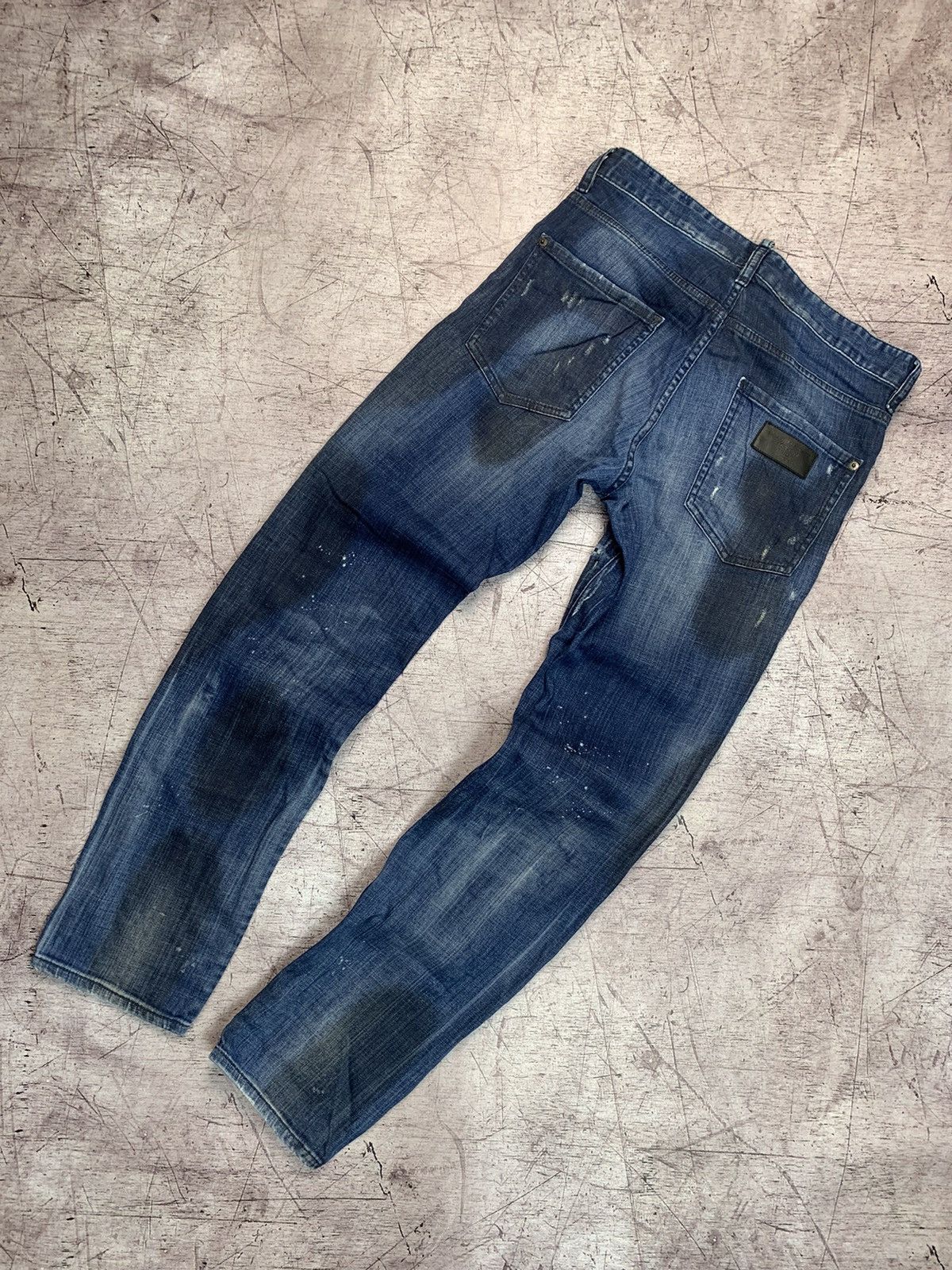 Dsquared2 Dsquared2 Mens Distressed Denim Pants Jeans Size US 30 / EU 46 - 2 Thumbnail