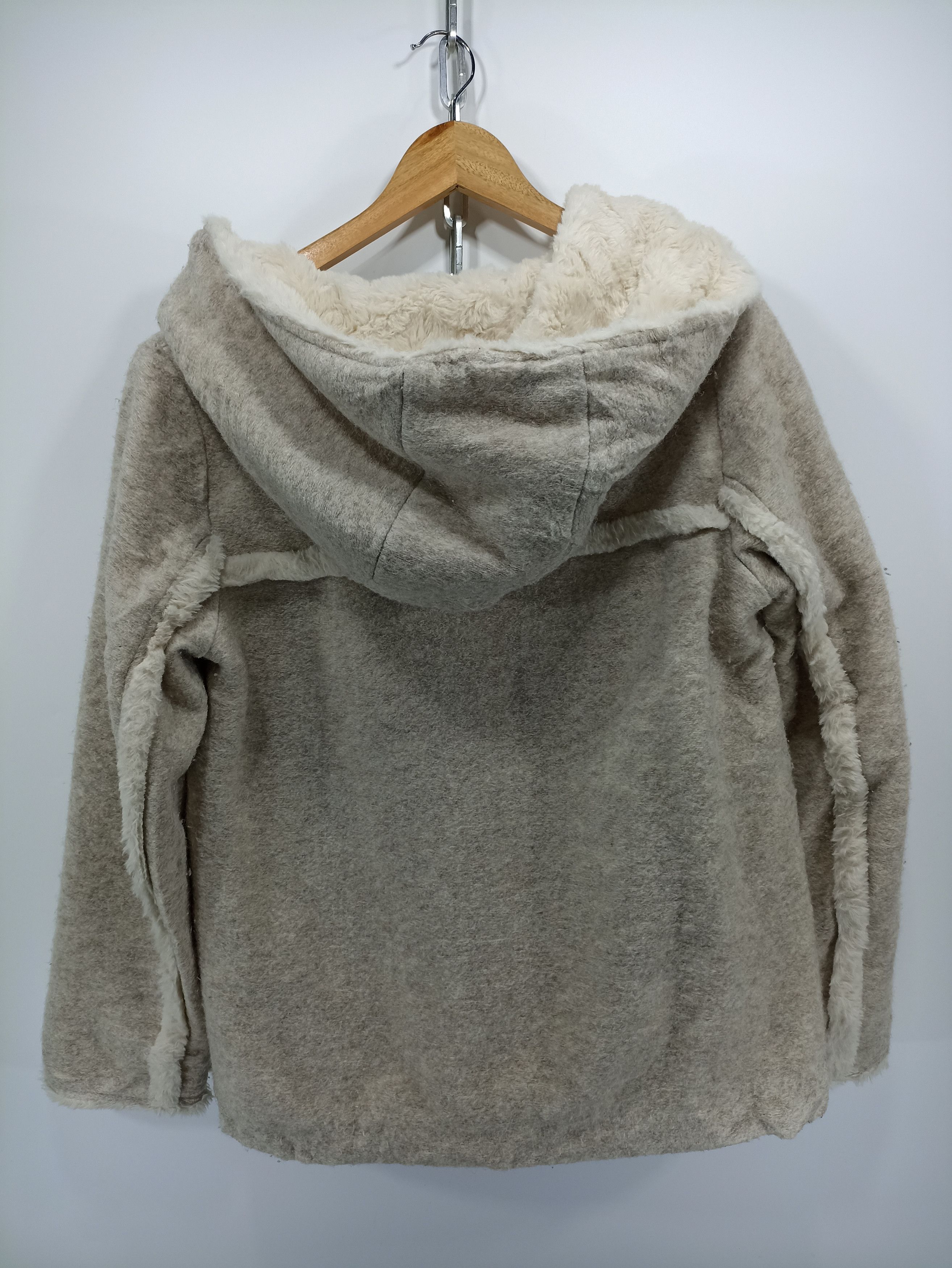 Japanese Brand Trf outwear Wool Fleece Hoodie jacket Size M / US 6-8 / IT 42-44 - 5 Thumbnail