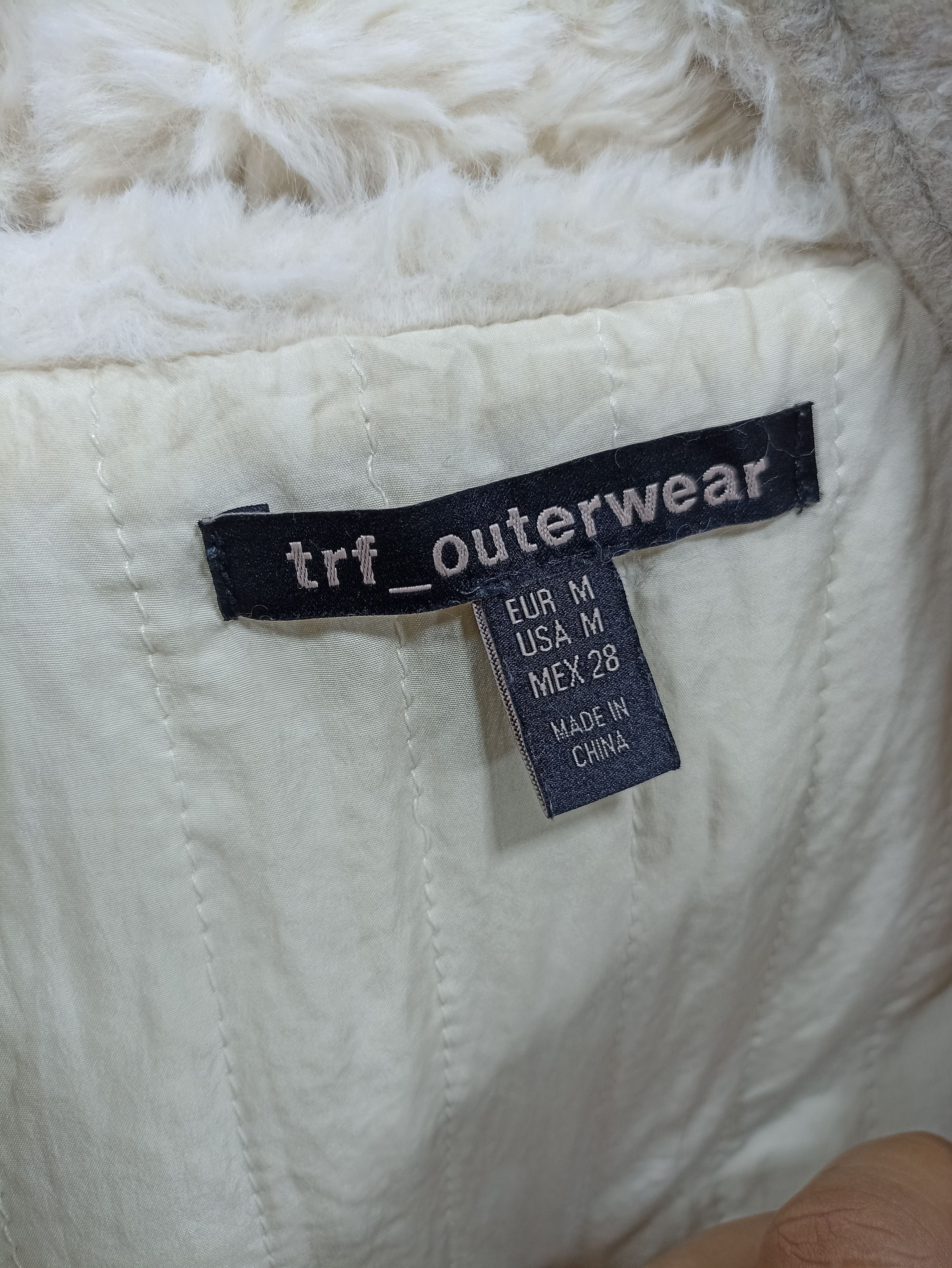 Japanese Brand Trf outwear Wool Fleece Hoodie jacket Size M / US 6-8 / IT 42-44 - 6 Thumbnail
