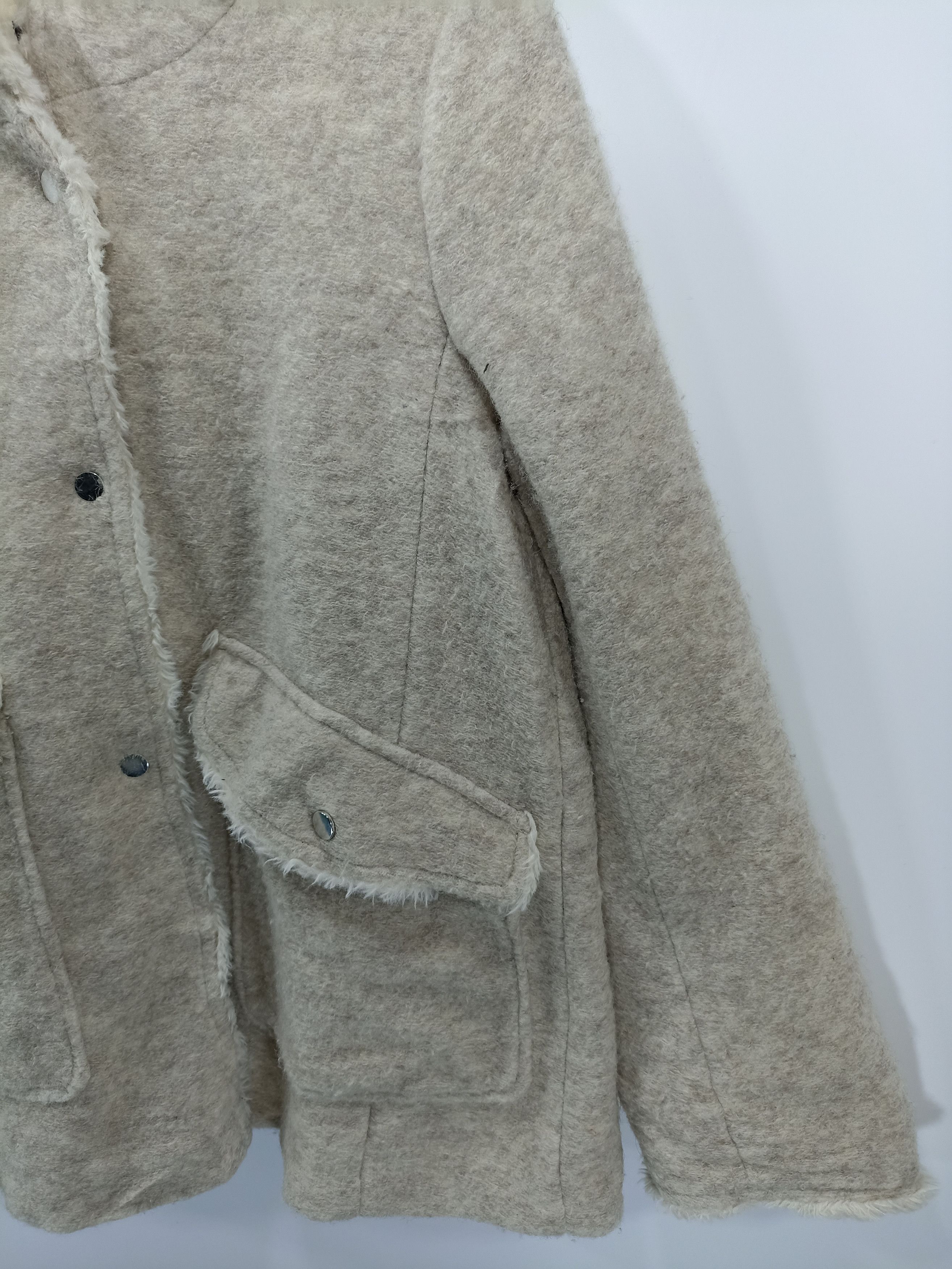 Japanese Brand Trf outwear Wool Fleece Hoodie jacket Size M / US 6-8 / IT 42-44 - 3 Thumbnail