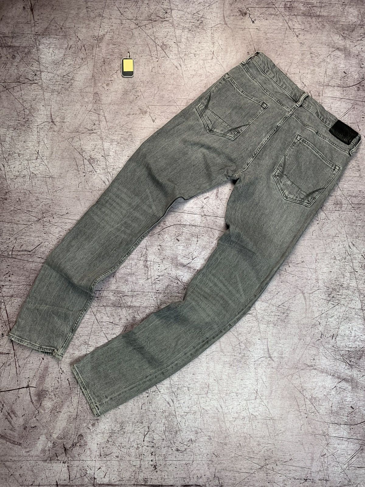 allsaints raveline cigarette jeans All Saints | | Skinny Damaged Denim Jeans Distressed Washed Black 34x3 AllSaints Raveline Cigarette Slim Fit